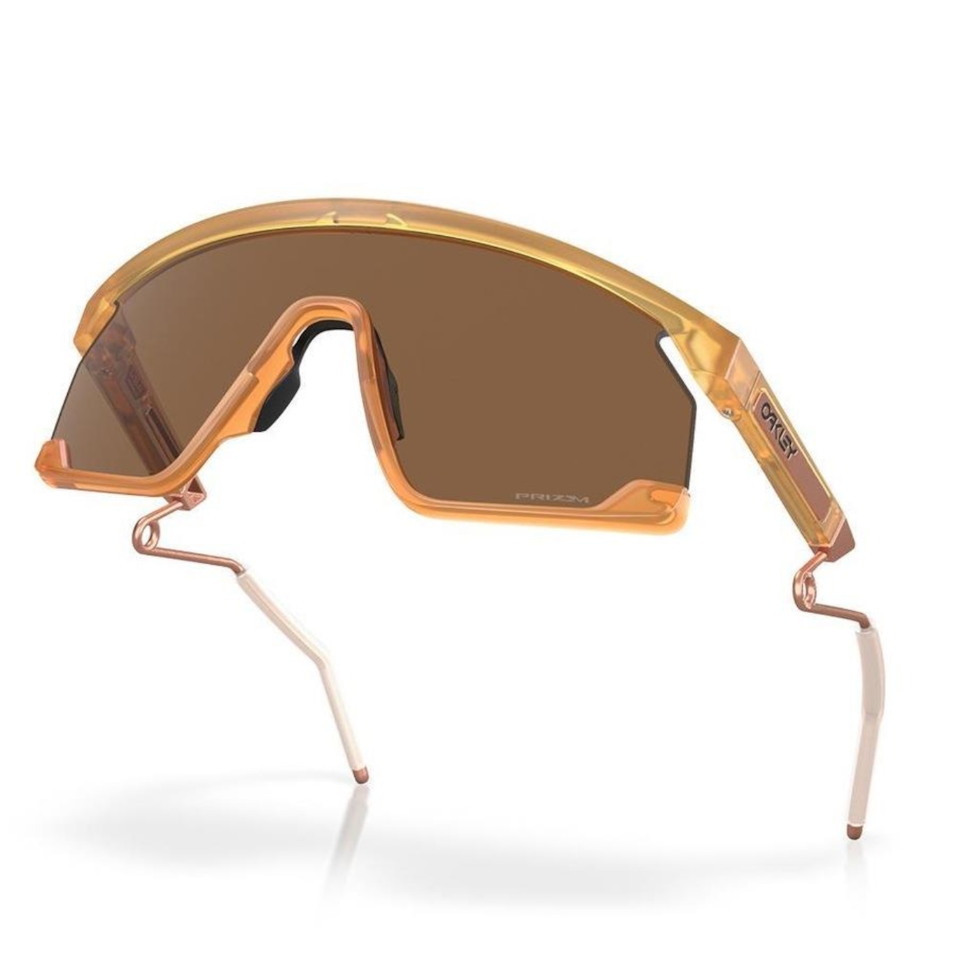 Óculos de Sol Unissex Oakley Bxtr Metal M.Transparent Light Curry 39 - Foto 6