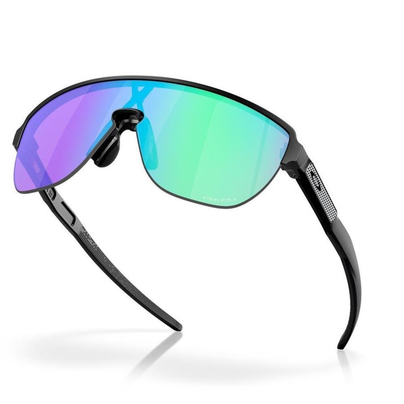 Óculos de Sol Unissex Oakley Corridor Matte Black Ink Prizm Golf - Foto 3