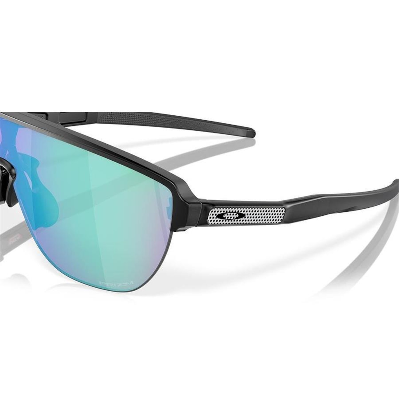 Óculos de Sol Unissex Oakley Corridor Matte Black Ink Prizm Golf - Foto 5