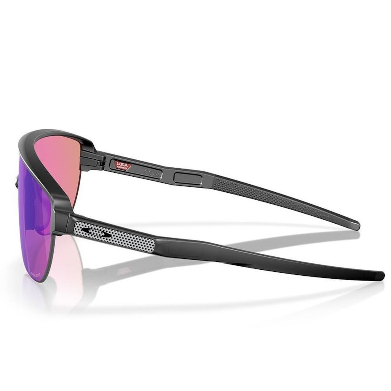 Óculos de Sol Unissex Oakley Corridor Matte Black Ink Prizm Golf - Foto 6