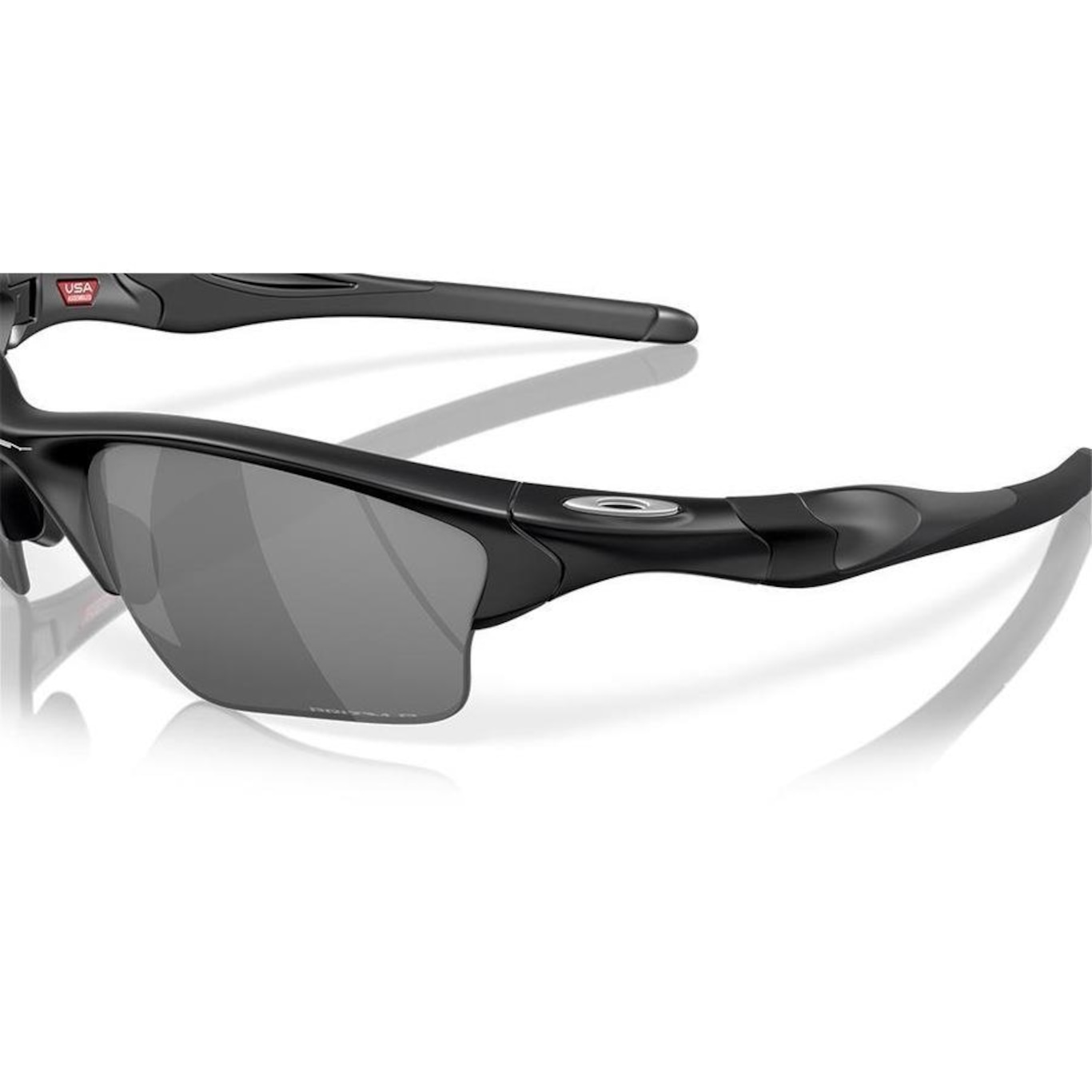 Óculos de Sol Unissex Oakley Half Jacket 2.0 Xl Matte Black 6562 - Foto 3