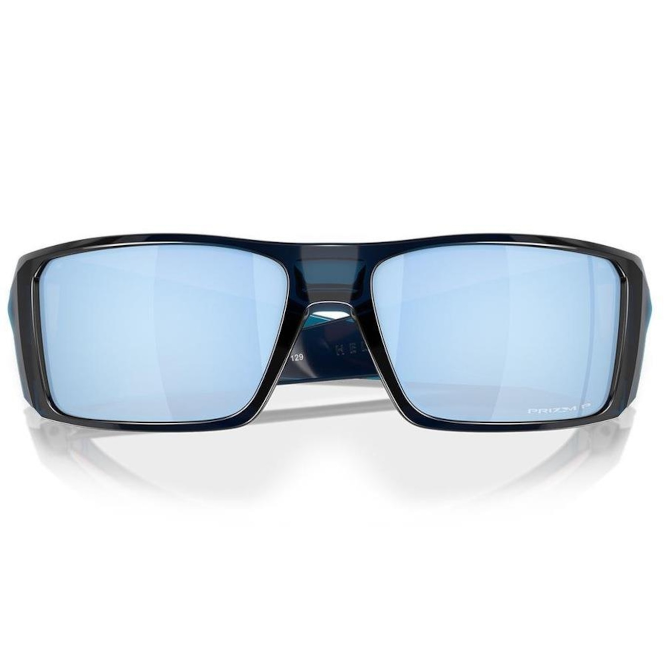 Óculos de Sol Unissex Oakley Heliostat Transparent Poseidon 1461 - Foto 4