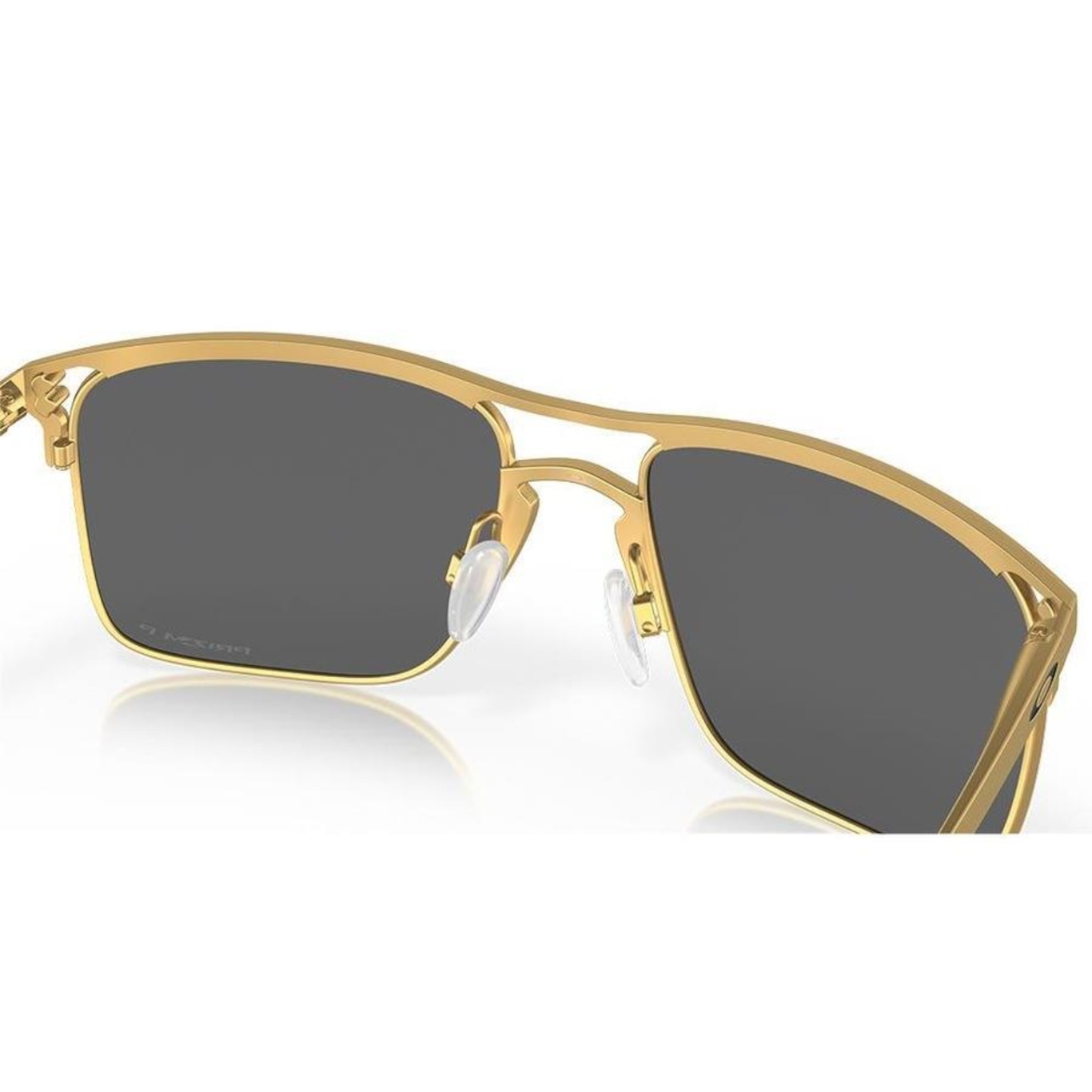 Óculos de Sol Unissex Oakley Holbrook Ti Satin Gold 0757 - Foto 2