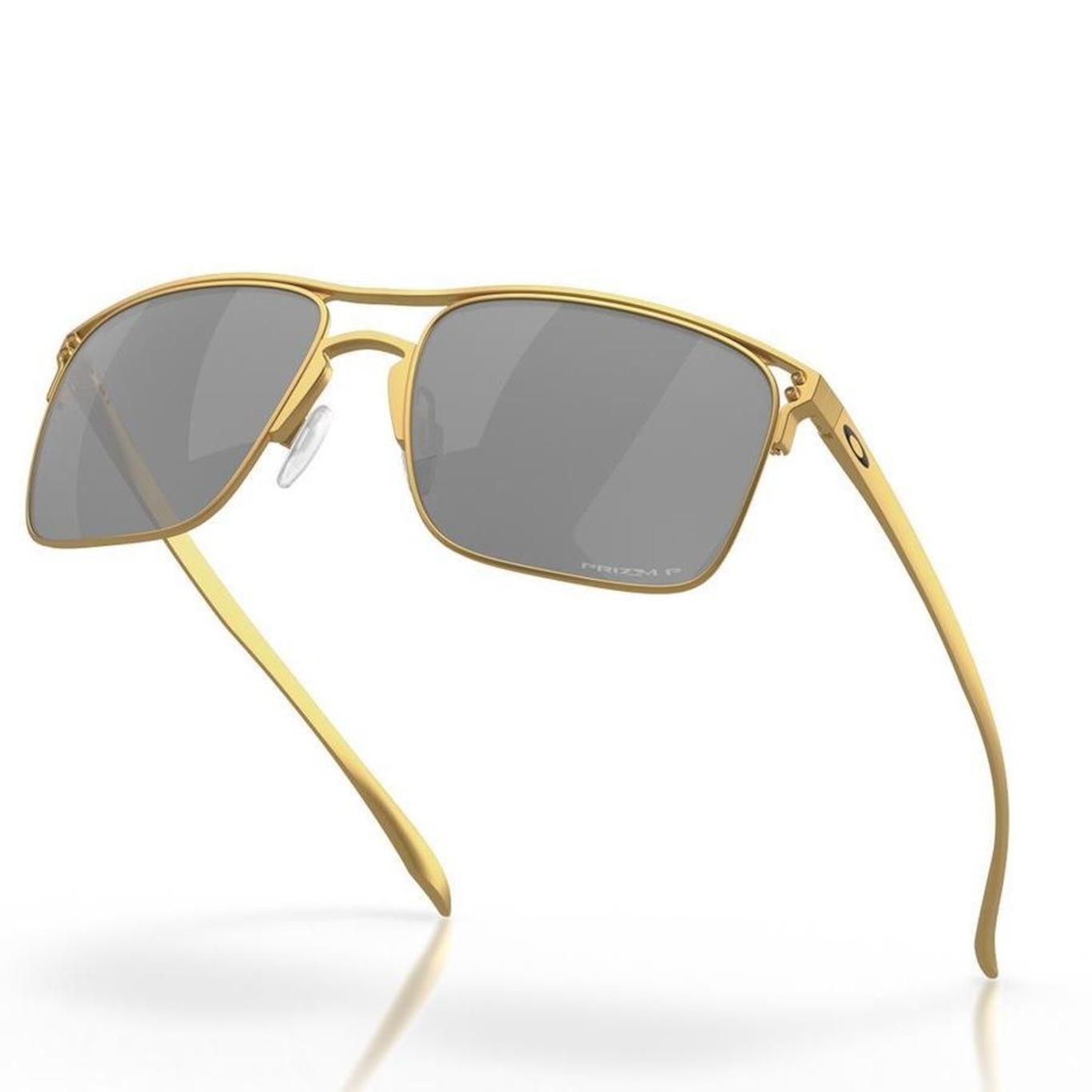 Óculos de Sol Unissex Oakley Holbrook Ti Satin Gold 0757 - Foto 5