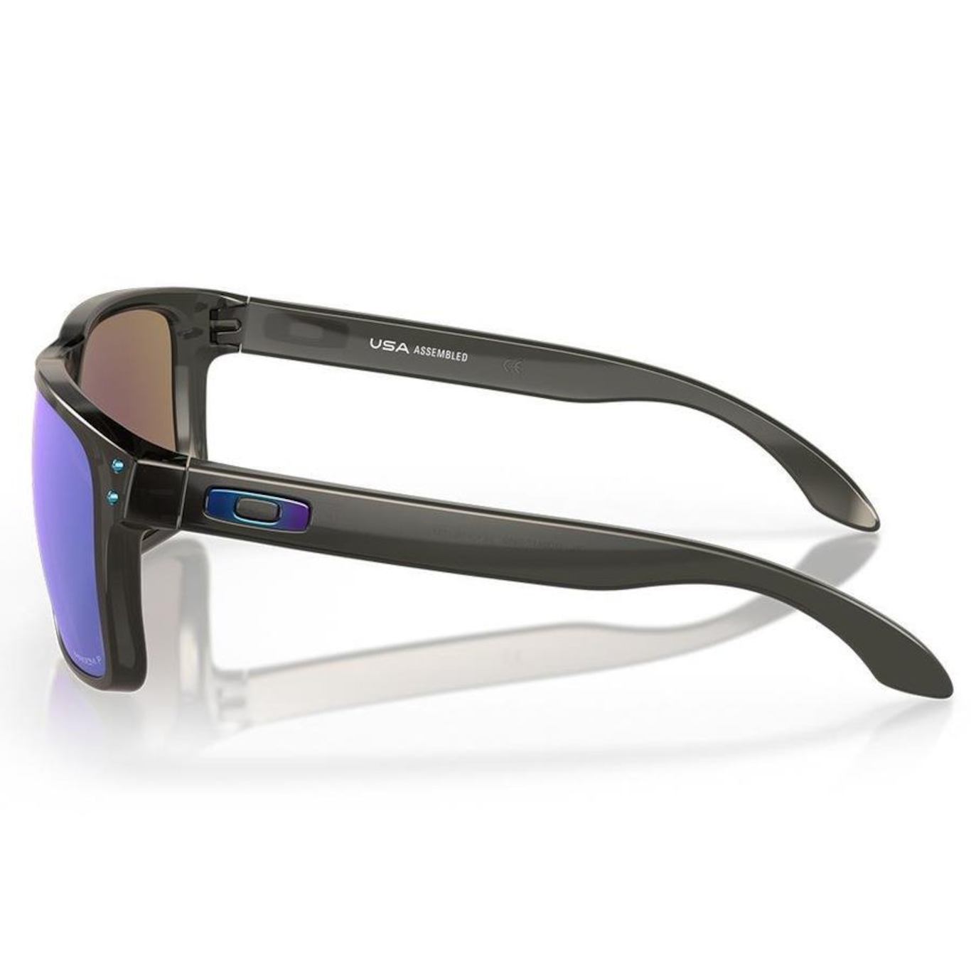 Óculos de Sol Unissex Oakley Holbrook Xl Grey Smoke 0959 - Foto 4