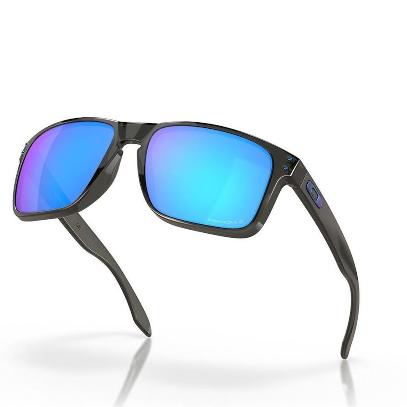 Óculos de Sol Unissex Oakley Holbrook Xl Grey Smoke 0959 - Foto 6