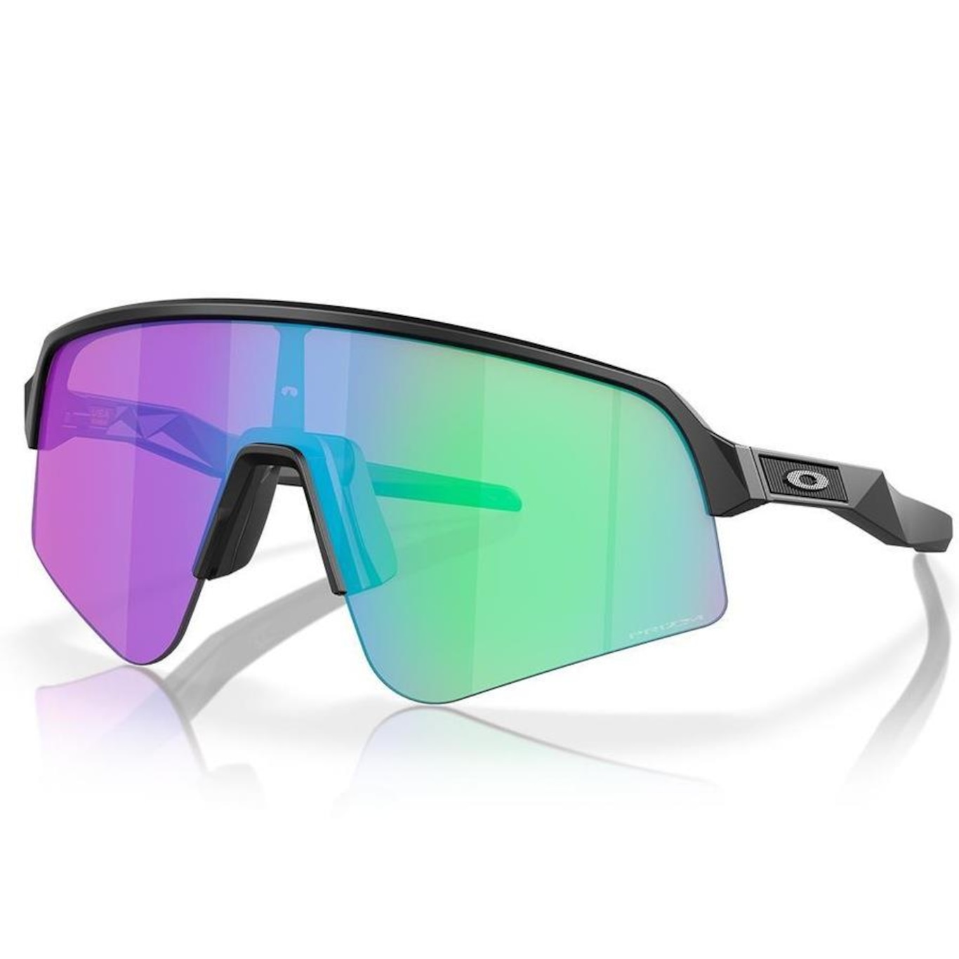 Óculos de Sol Unissex Oakley Sutro Lite Sweep Matte Black Prizm Golf - Foto 1