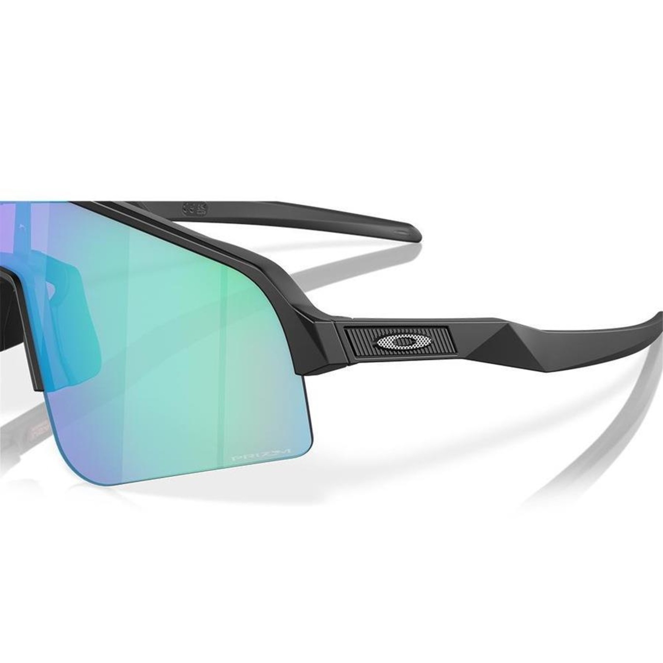 Óculos de Sol Unissex Oakley Sutro Lite Sweep Matte Black Prizm Golf - Foto 3