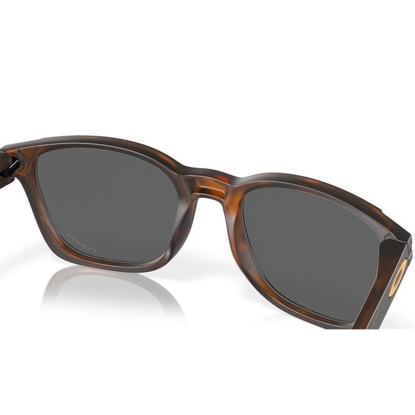 Óculos de Sol Unissex Oakley Ojector Matte Brown Tortoise Prizm Black - Foto 2