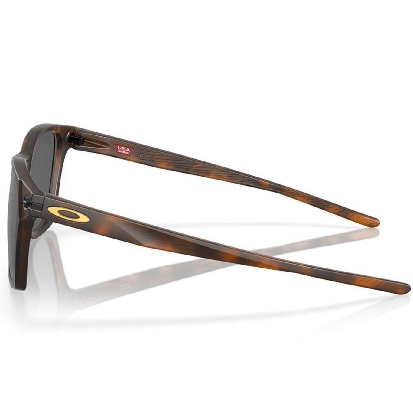 Óculos de Sol Unissex Oakley Ojector Matte Brown Tortoise Prizm Black - Foto 3