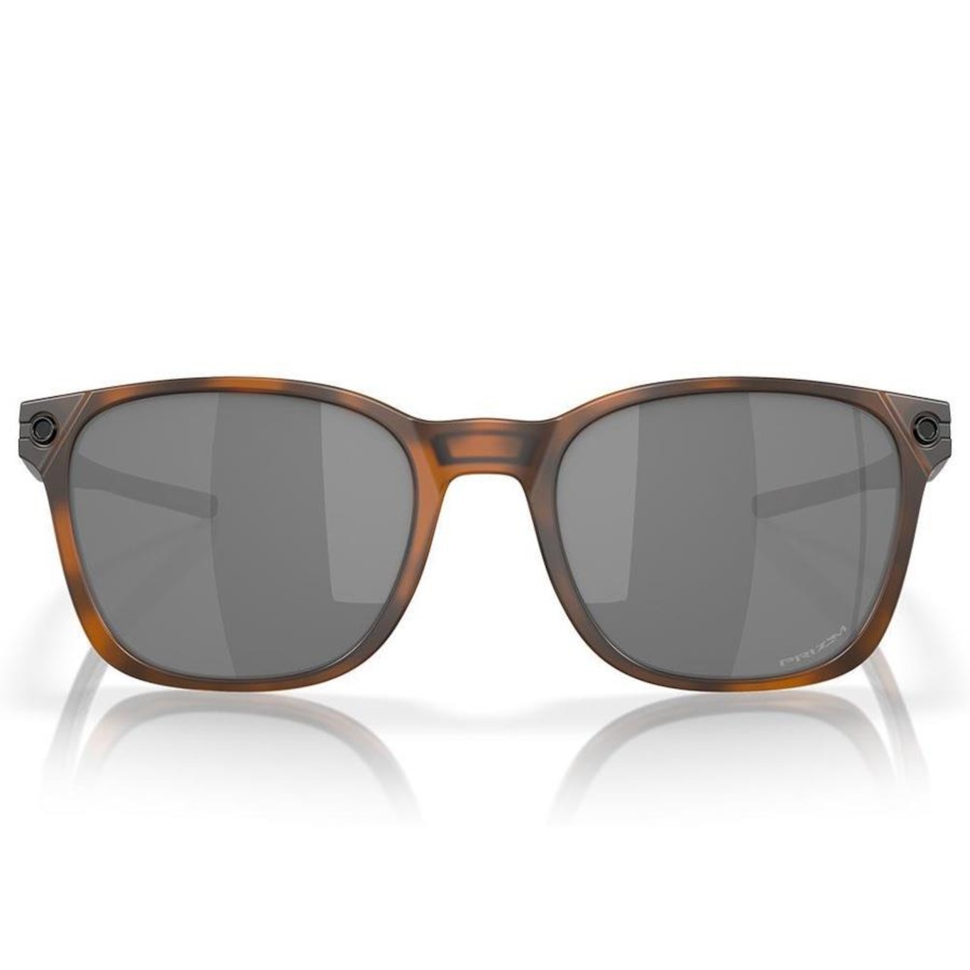 Óculos de Sol Unissex Oakley Ojector Matte Brown Tortoise Prizm Black - Foto 4