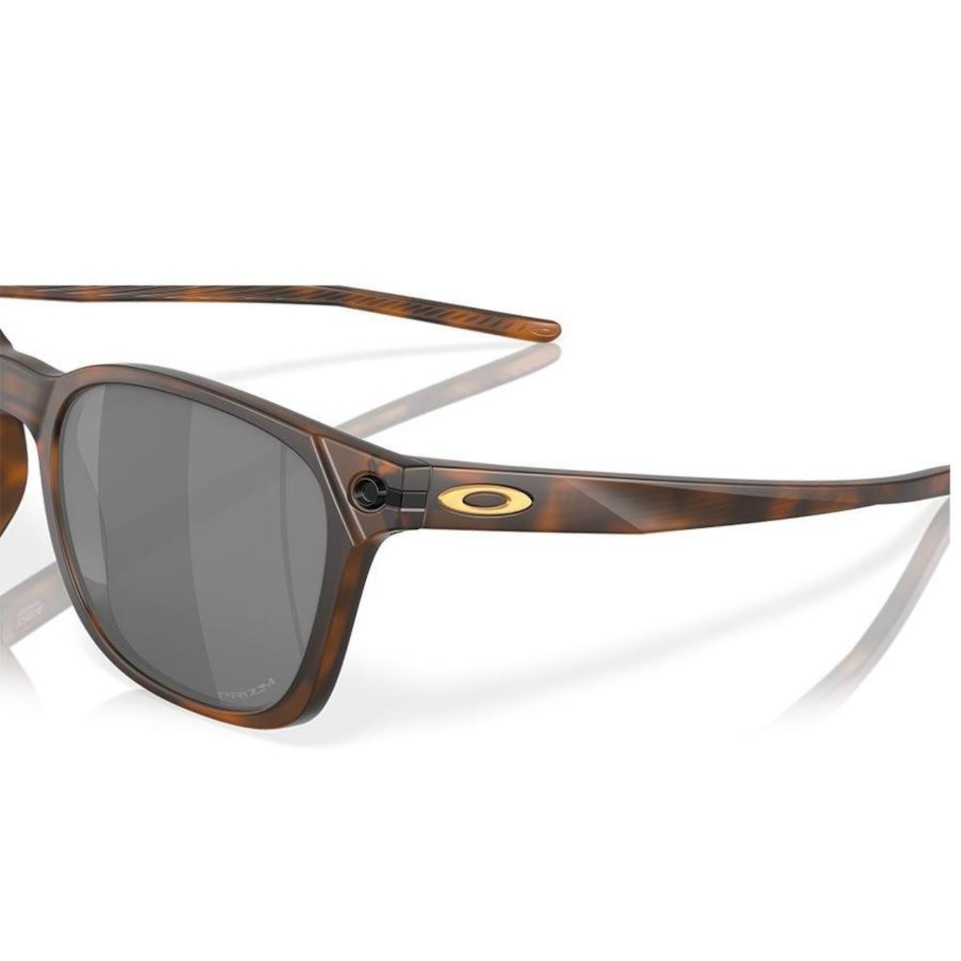 Óculos de Sol Unissex Oakley Ojector Matte Brown Tortoise Prizm Black - Foto 5