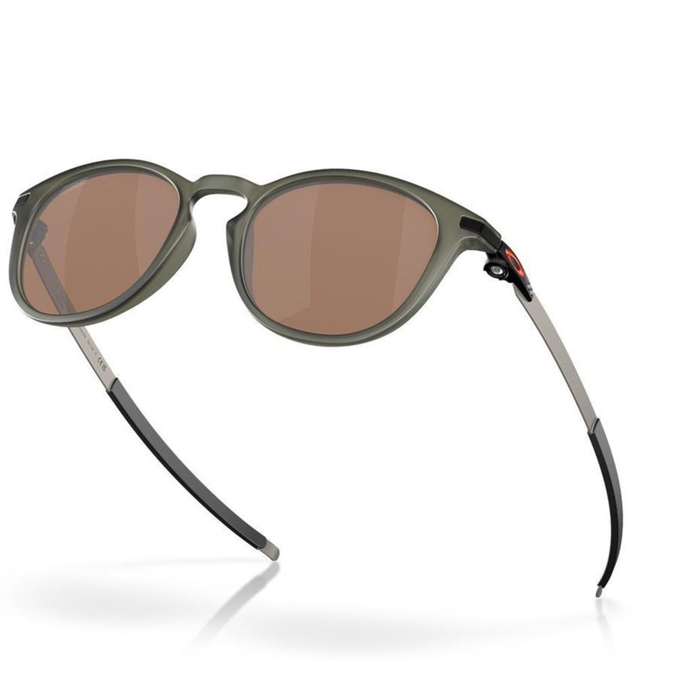 Óculos de Sol Unissex Oakley Pitchman R Matte Olive Ink Prizm Tungsten - Foto 5