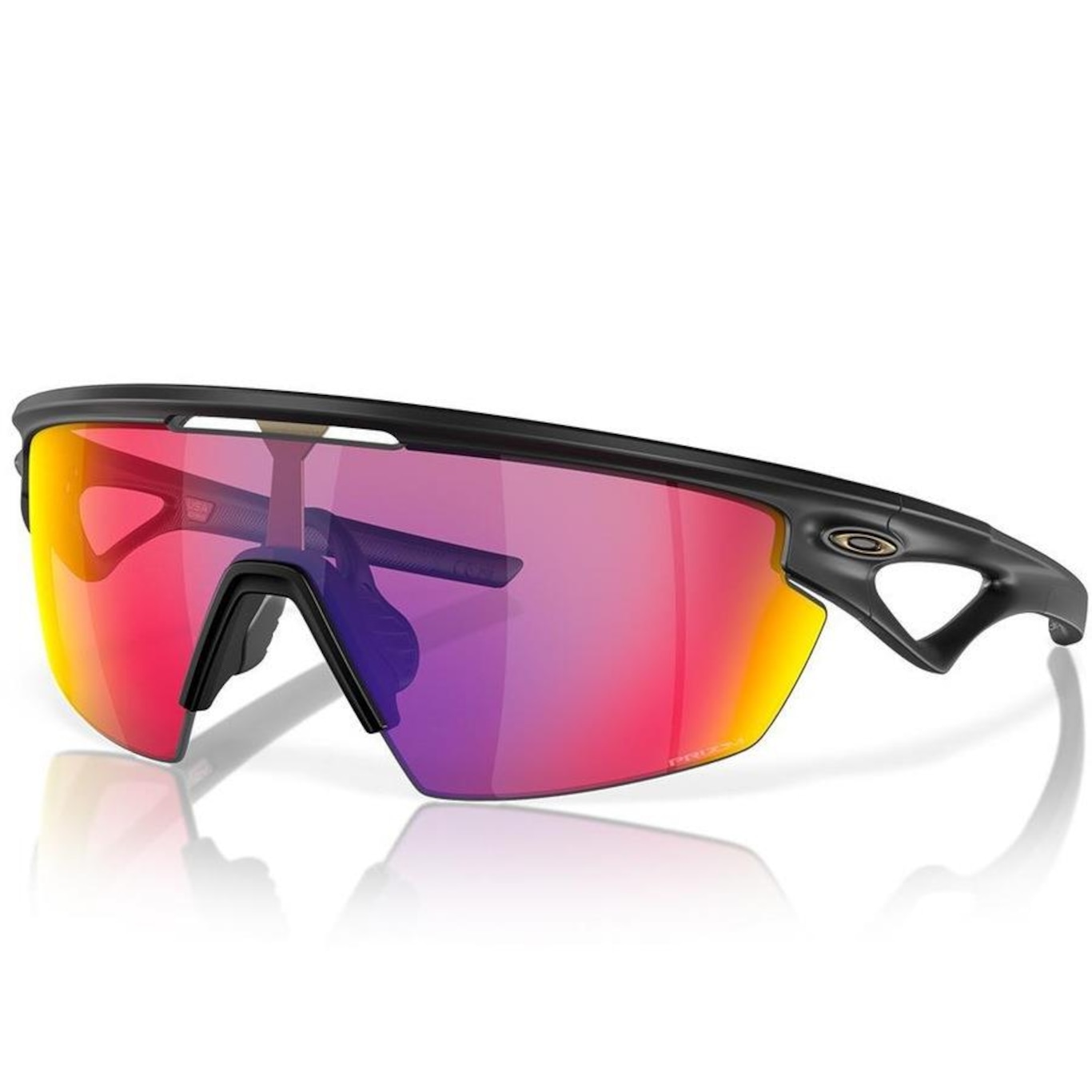 Óculos de Sol Unissex Oakley Sphaera Matte Black Prizm Road - Foto 1