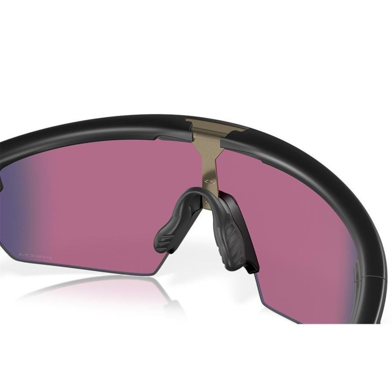 Óculos de Sol Unissex Oakley Sphaera Matte Black Prizm Road - Foto 2