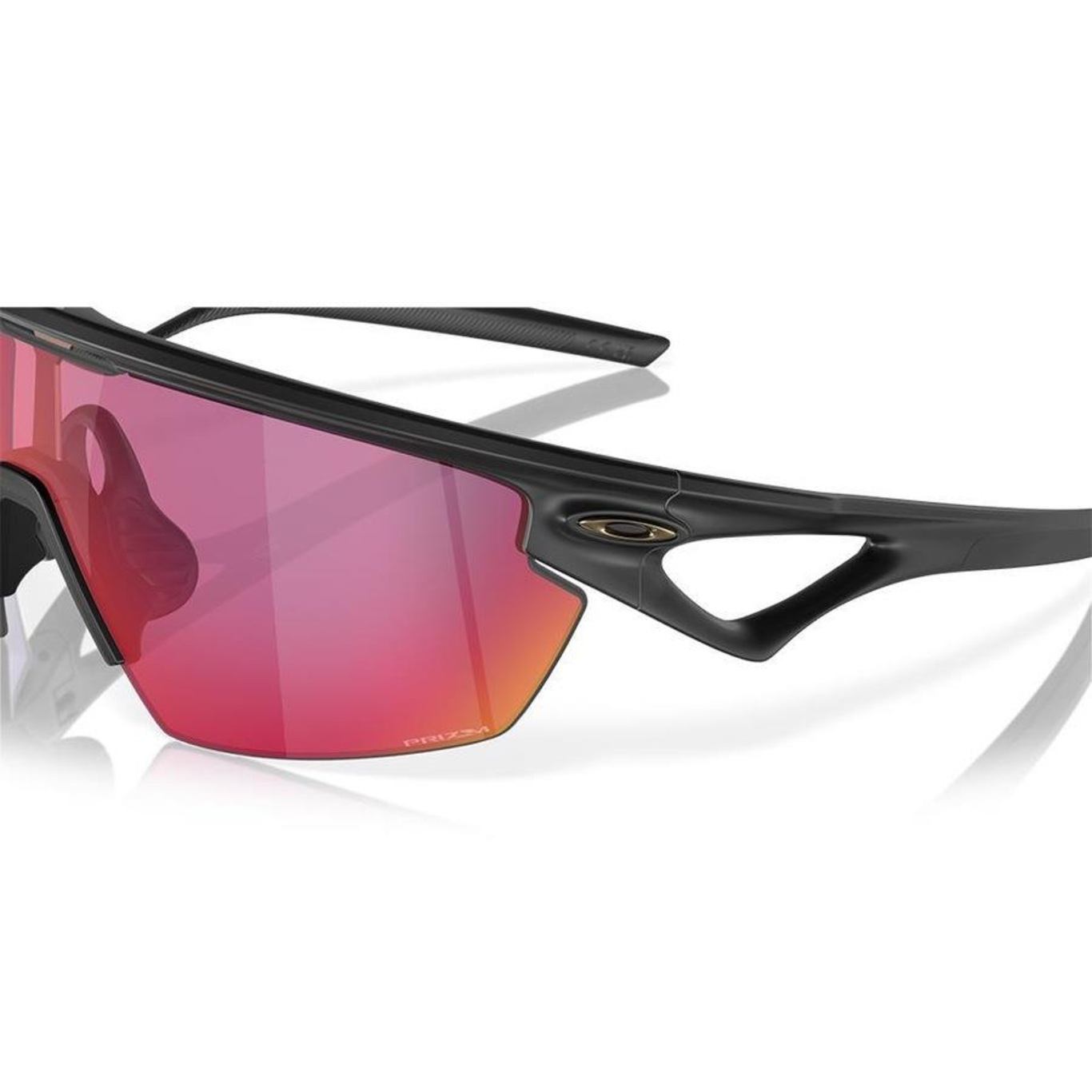 Óculos de Sol Unissex Oakley Sphaera Matte Black Prizm Road - Foto 5