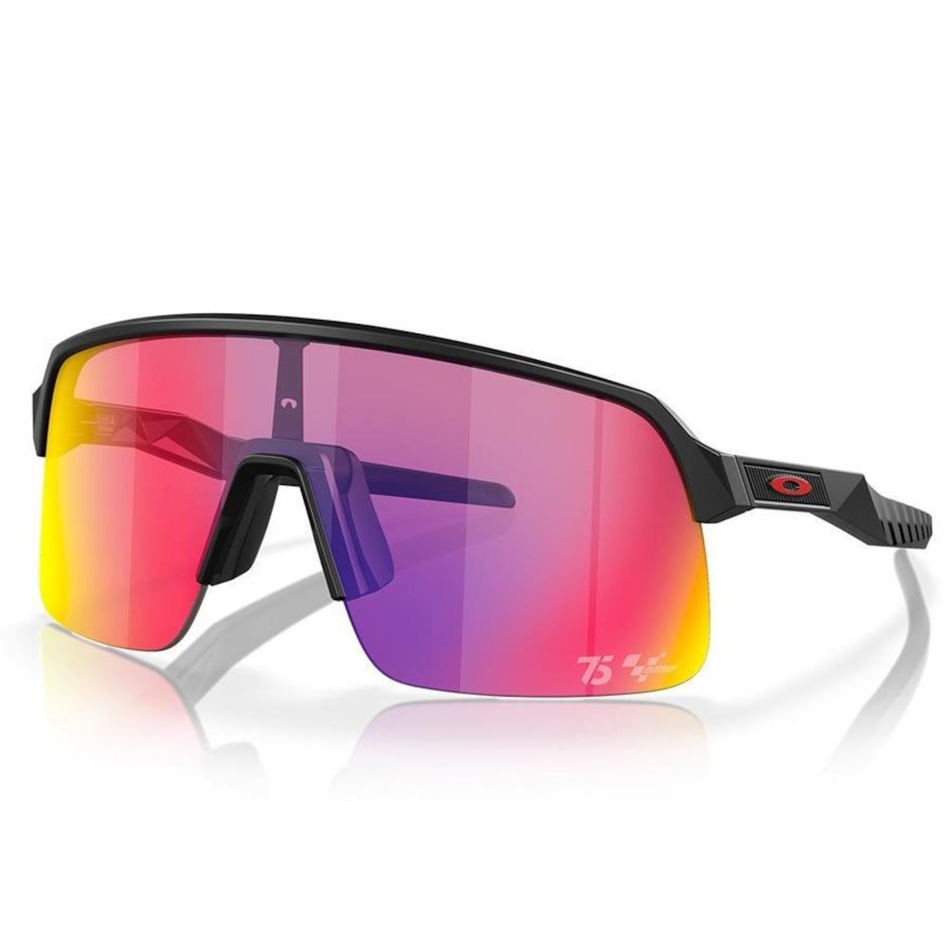 Óculos de Sol Unissex Oakley Sutro Lite Motogp Matte Black Prizm Road - Foto 1