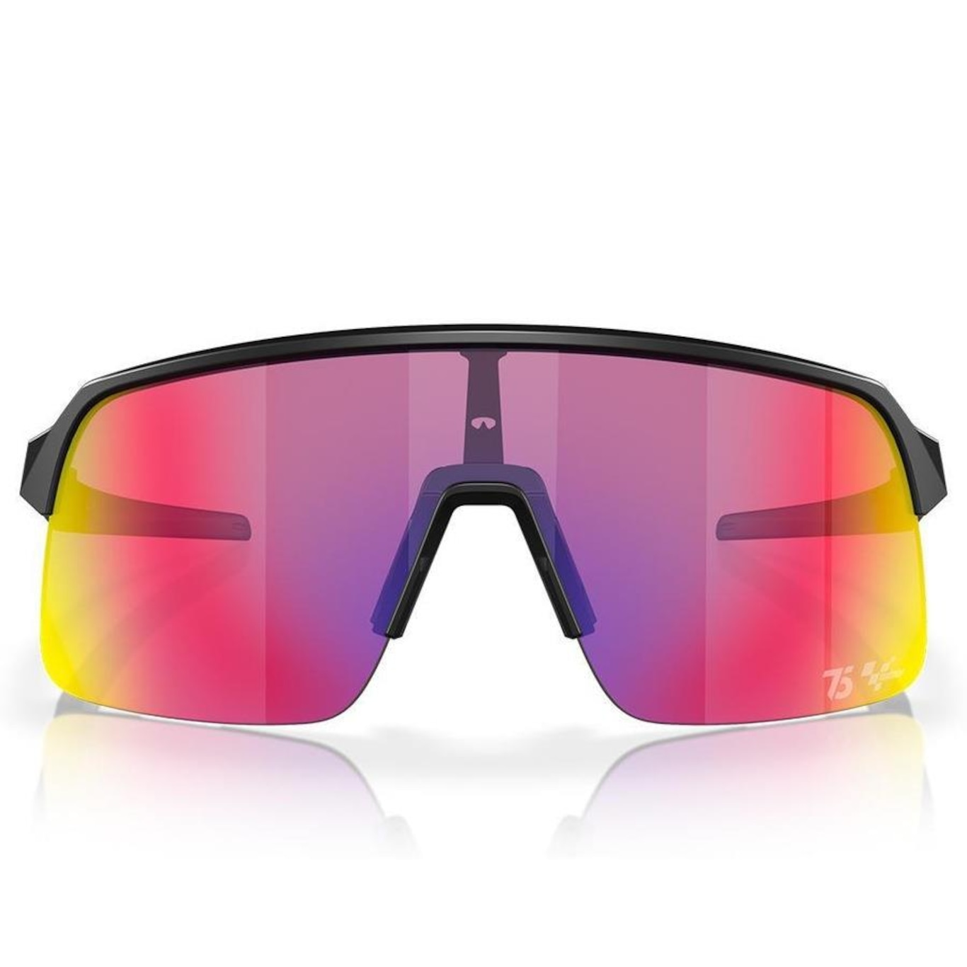 Óculos de Sol Unissex Oakley Sutro Lite Motogp Matte Black Prizm Road - Foto 3