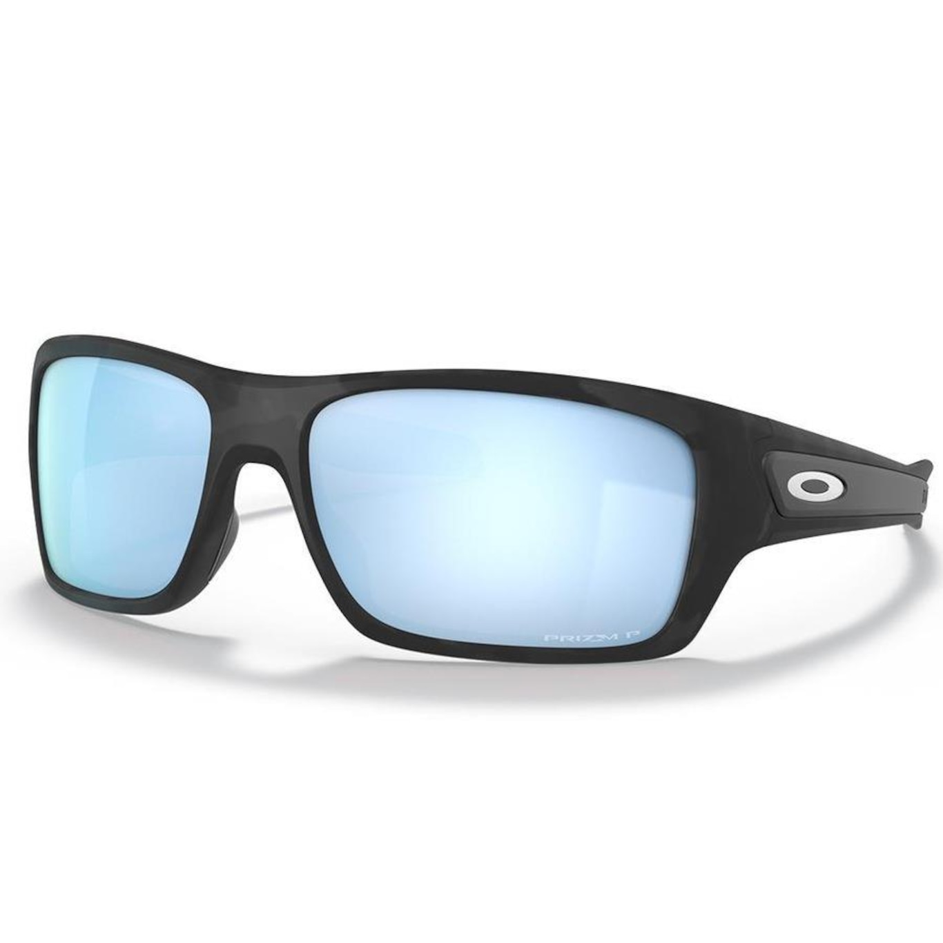 Óculos de Sol Unissex Oakley Turbine Matte Black Camo 6463 - Foto 1