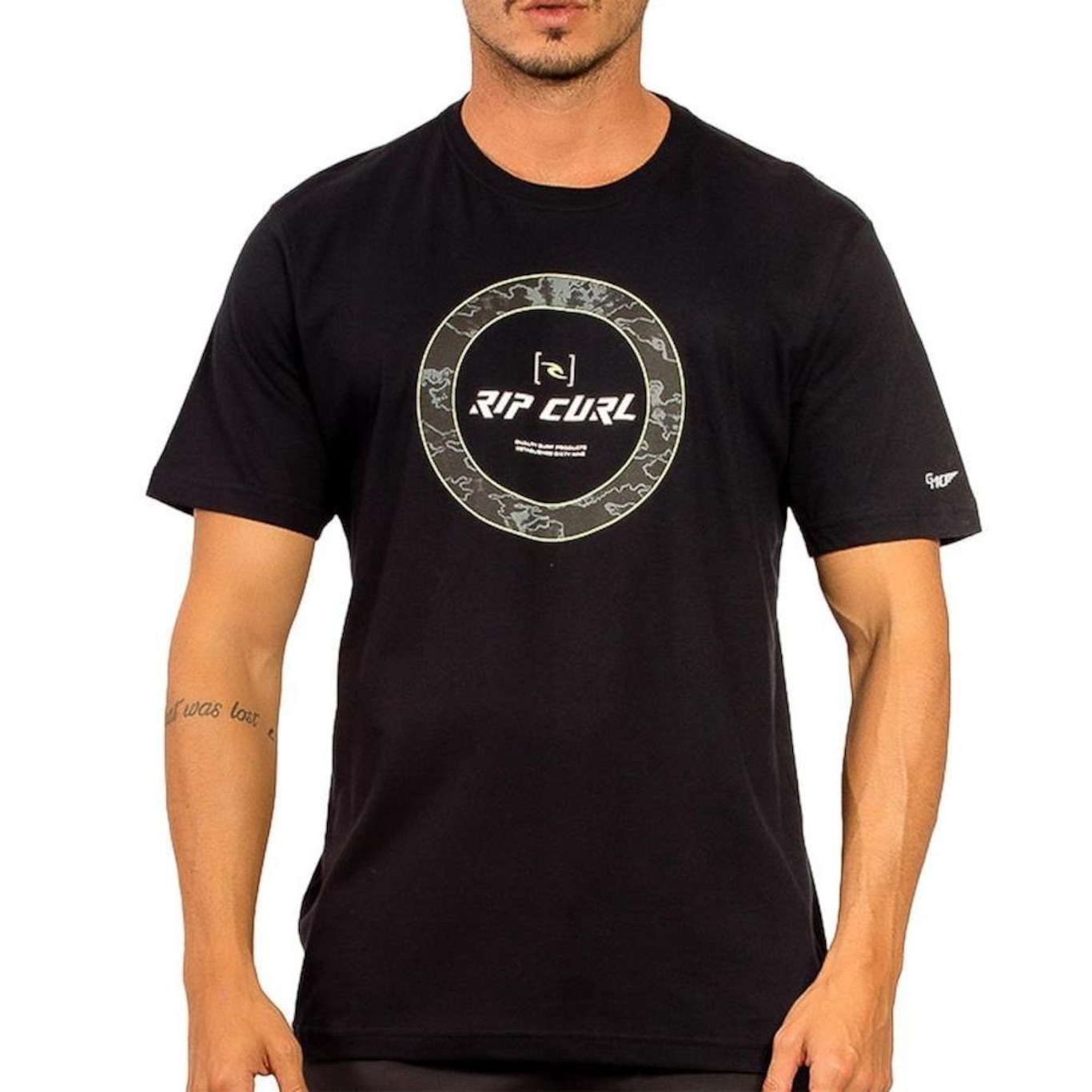 Camiseta Rip Curl Circle Gm 10 - Masculina - Foto 1