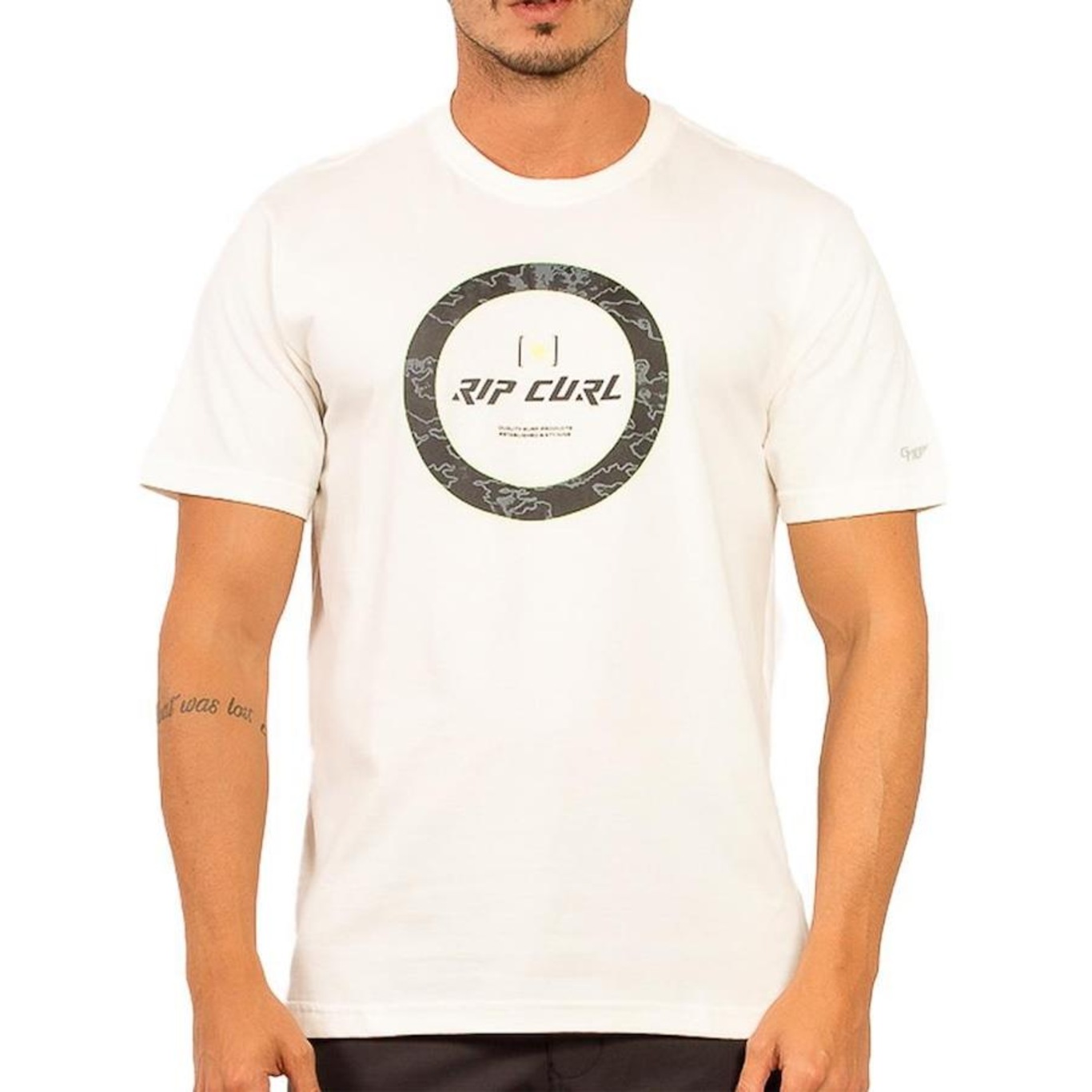 Camiseta Rip Curl Circle Gm 10 - Masculina - Foto 1