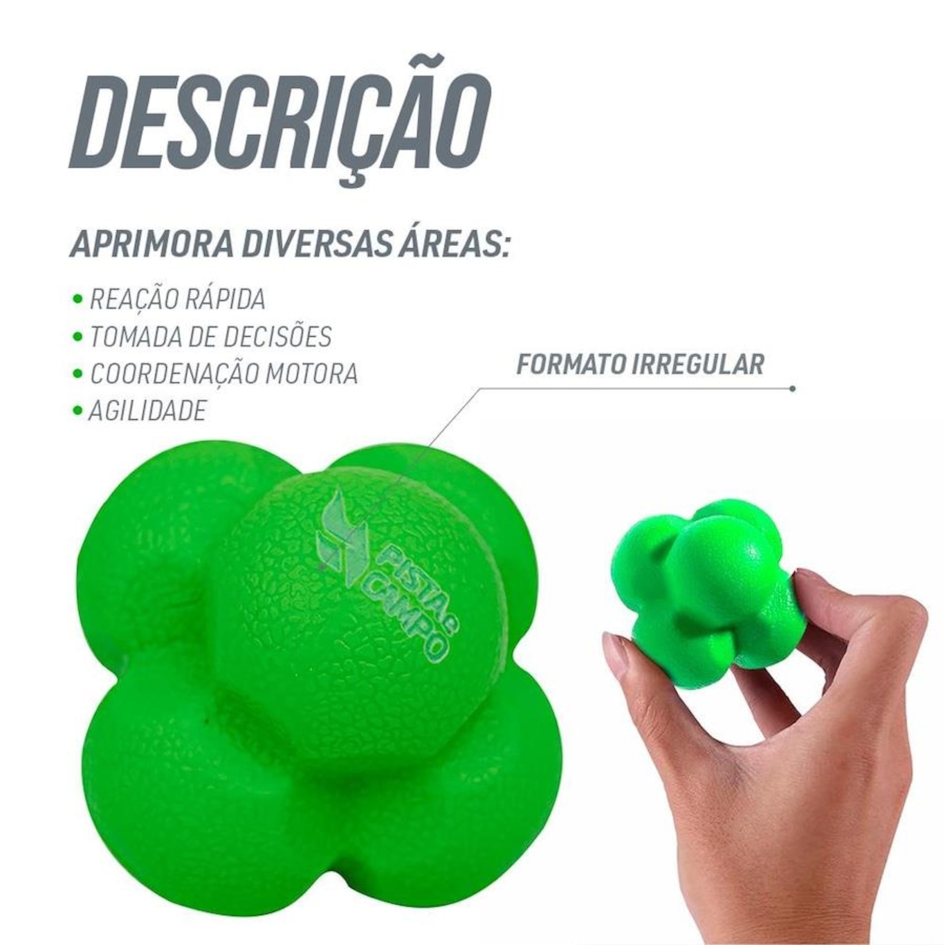 Bola De Reação Agilidade  Reflexo Bola Tempo Funcional Fisio - Foto 3