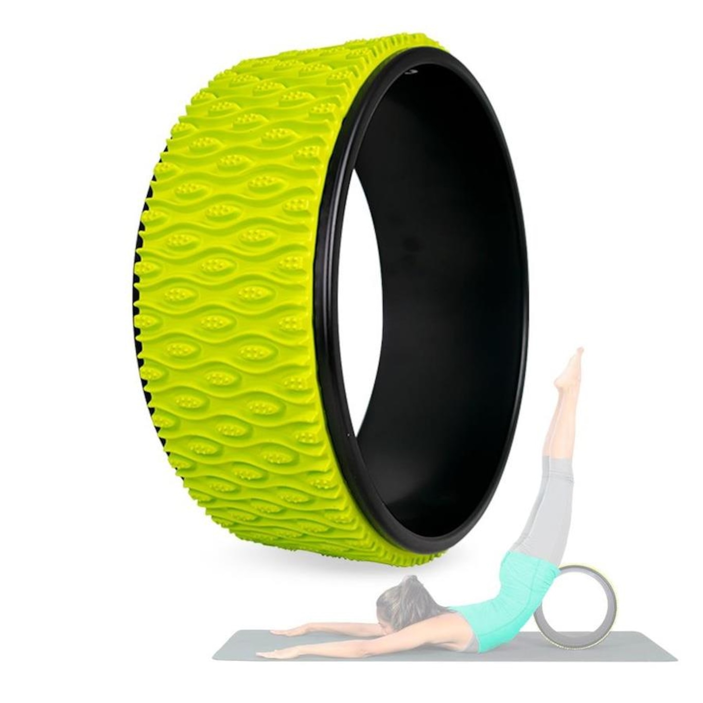 Roda Magic Profissiona para Pilates Yoga Pista e Campo Anel Circle - Foto 1