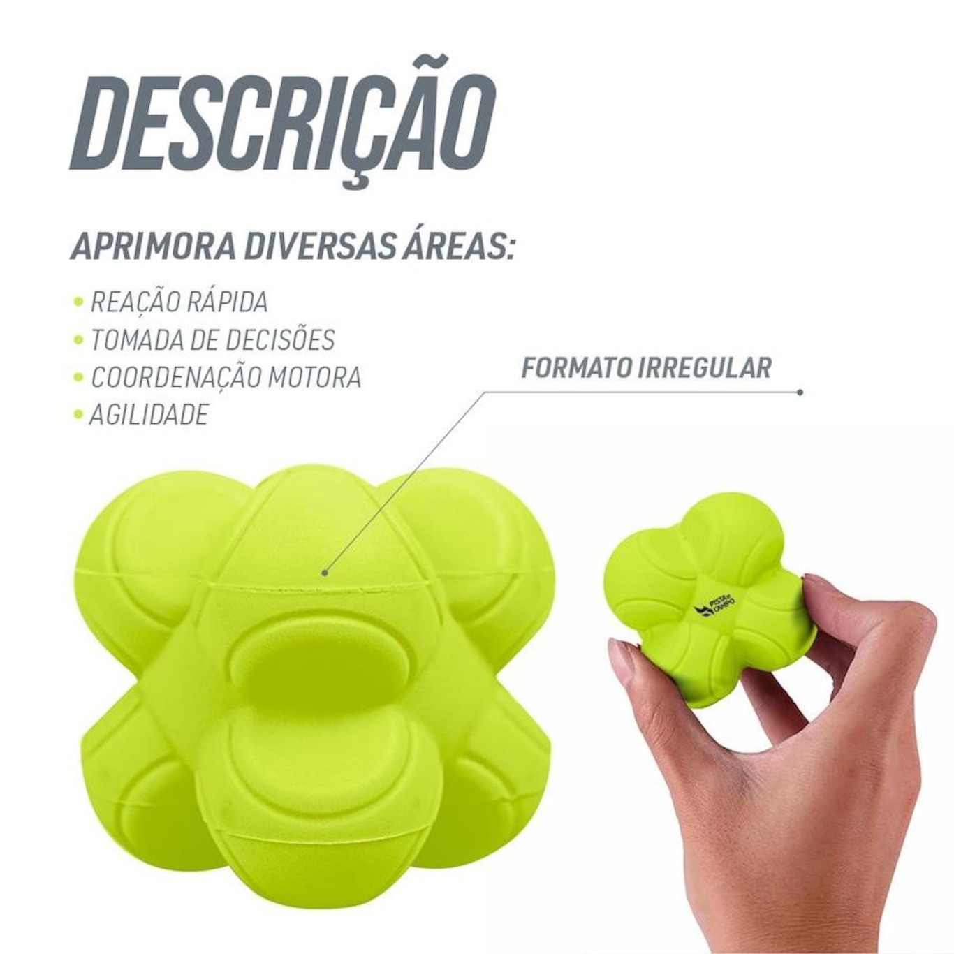 Bola De Reação Agilidade  Reflexo Bola Tempo Funcional Fisio - Foto 3