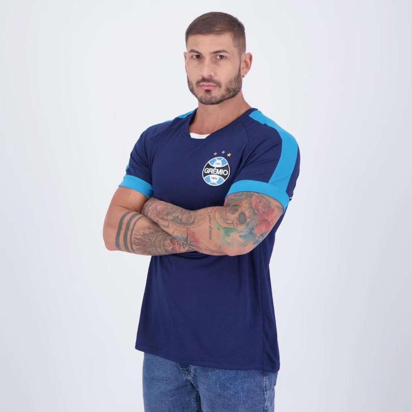 Camisa do Grêmio Natural Cotton Champion - Masculina - Foto 1