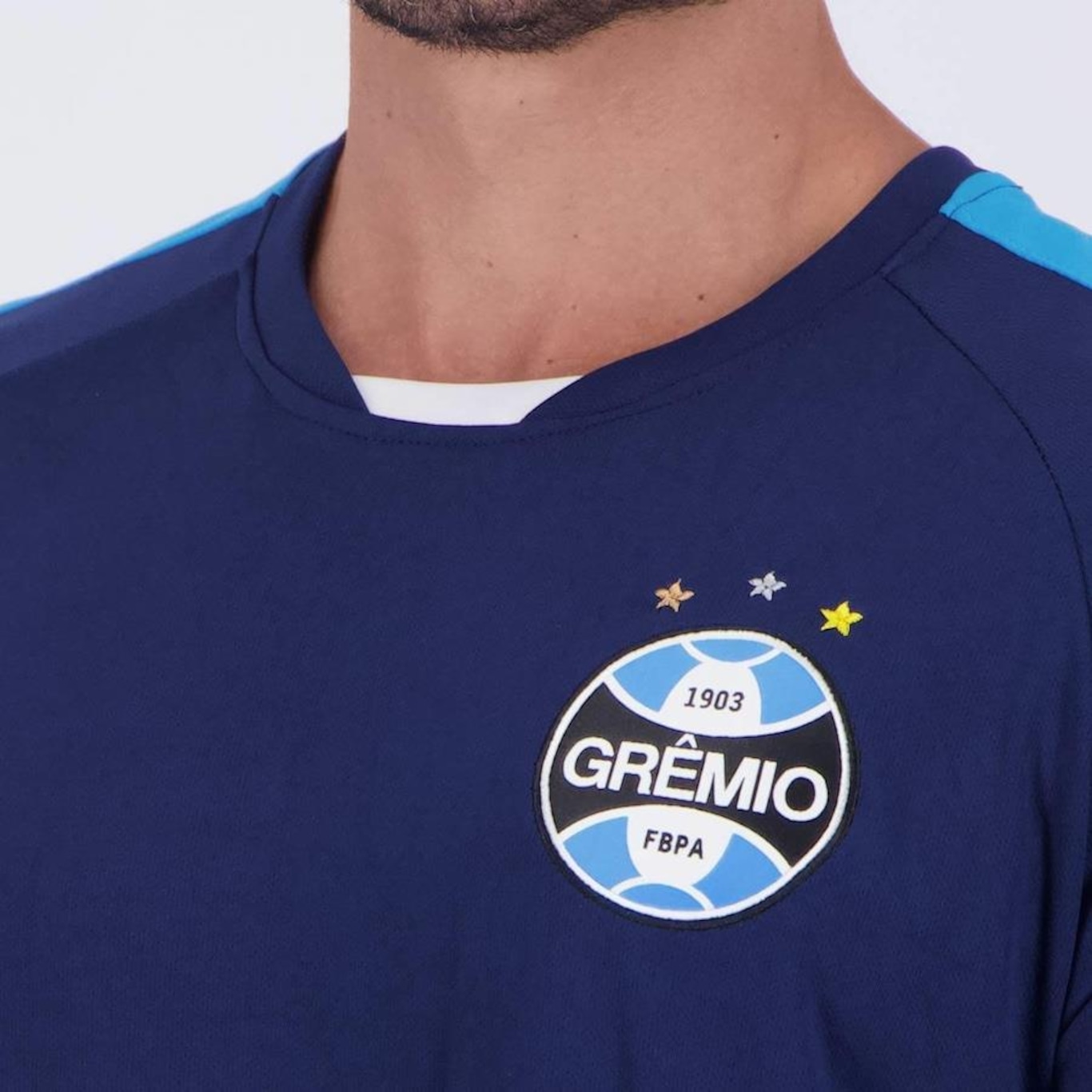 Camisa do Grêmio Natural Cotton Champion - Masculina - Foto 2