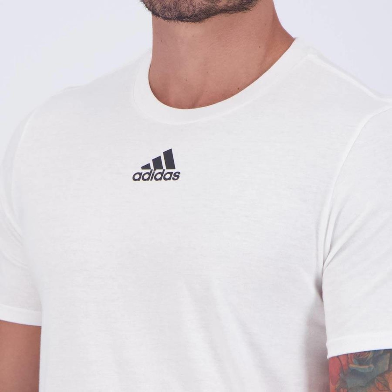 Camiseta adidas Small Logo - Masculina - Foto 5