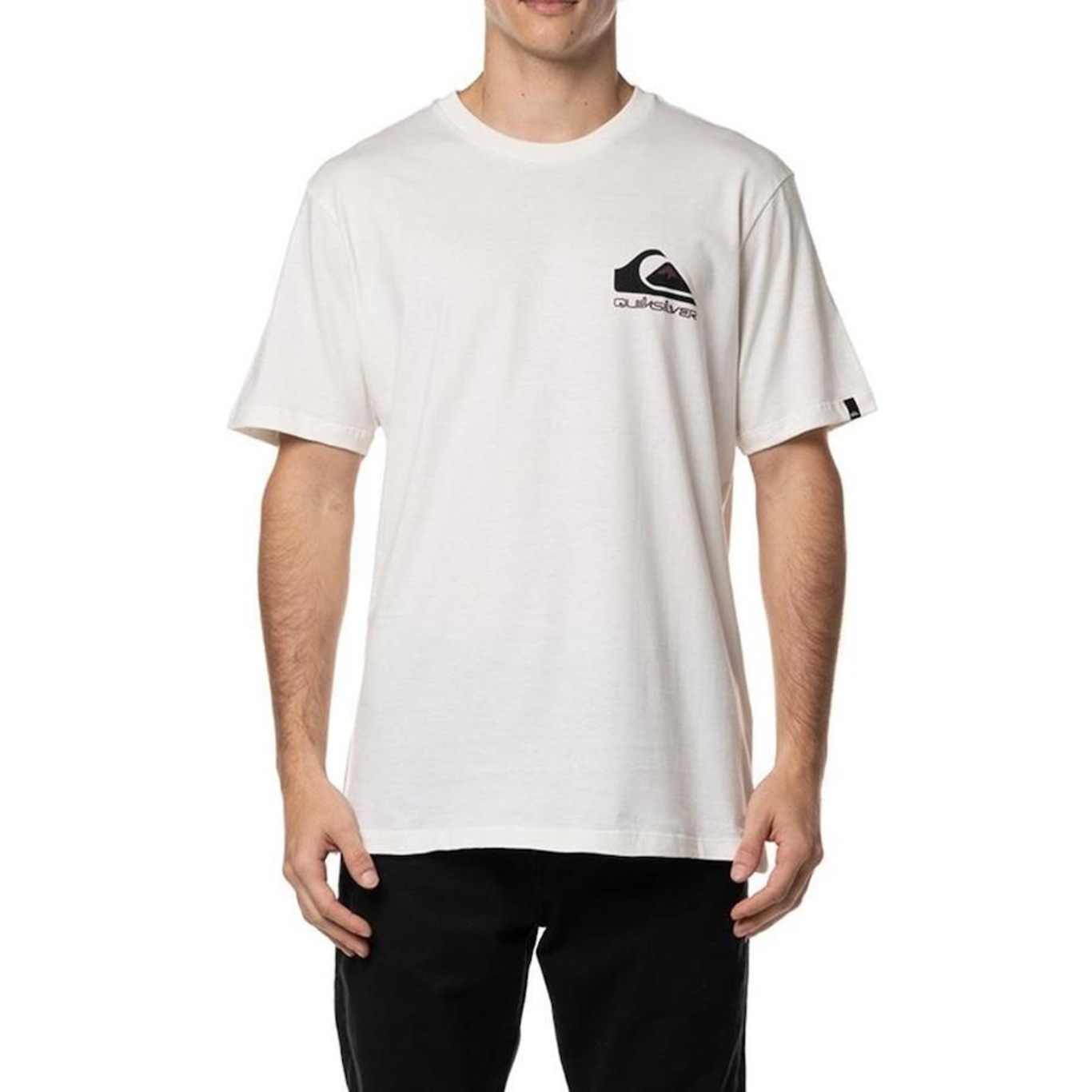 Camiseta Quiksilver Omni Logo - Masculina - Foto 1