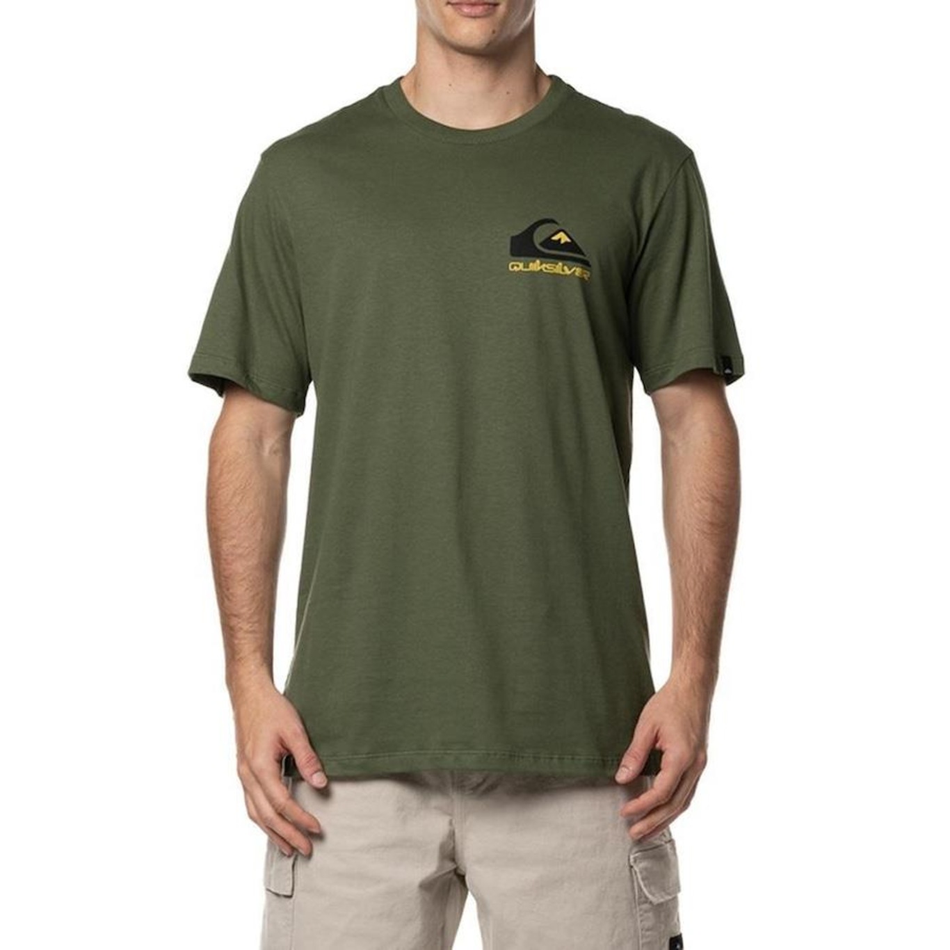 Camiseta Quiksilver Omni Logo - Masculina - Foto 1