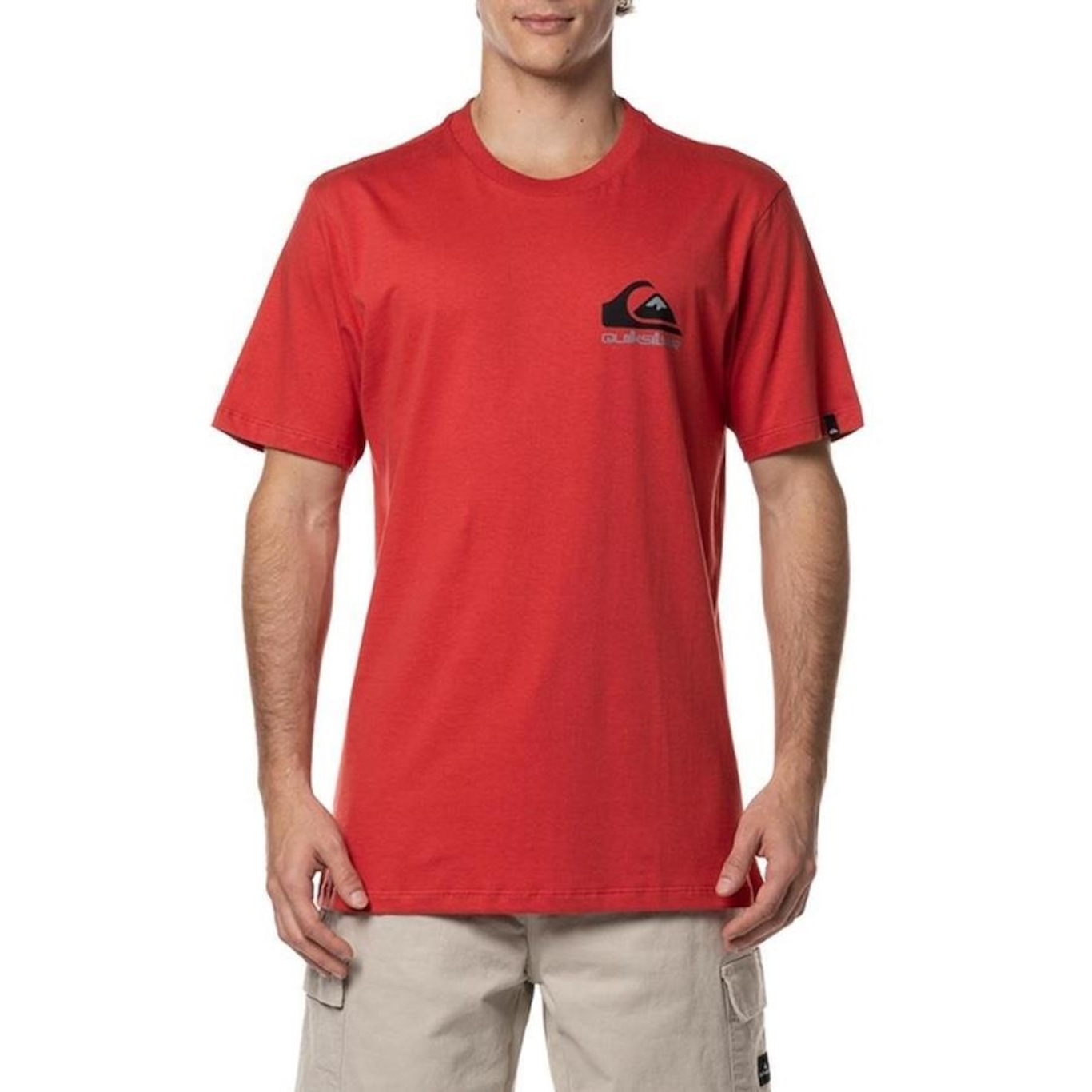 Camiseta Quiksilver Omni Logo - Masculina - Foto 1