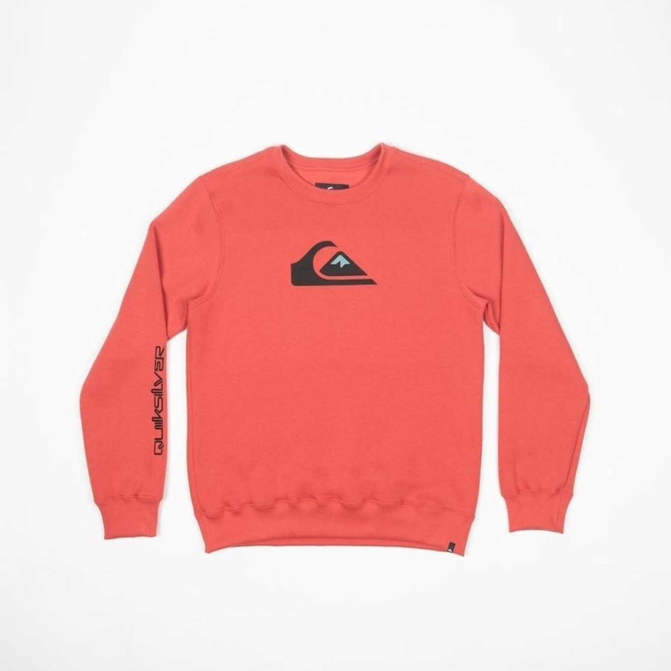 Blusão de Moletom sem Capuz Quiksilver Comp Logo 305G Wt24 - Masculino - Foto 3