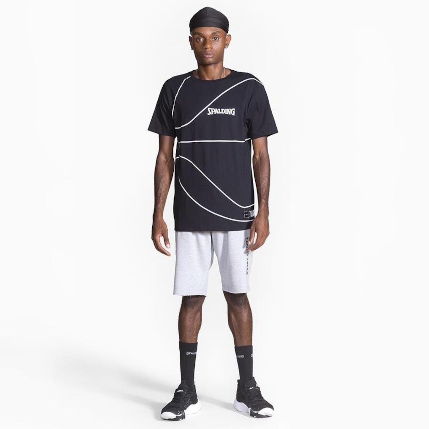 Camiseta Spalding Big Ball - Masculina - Foto 6