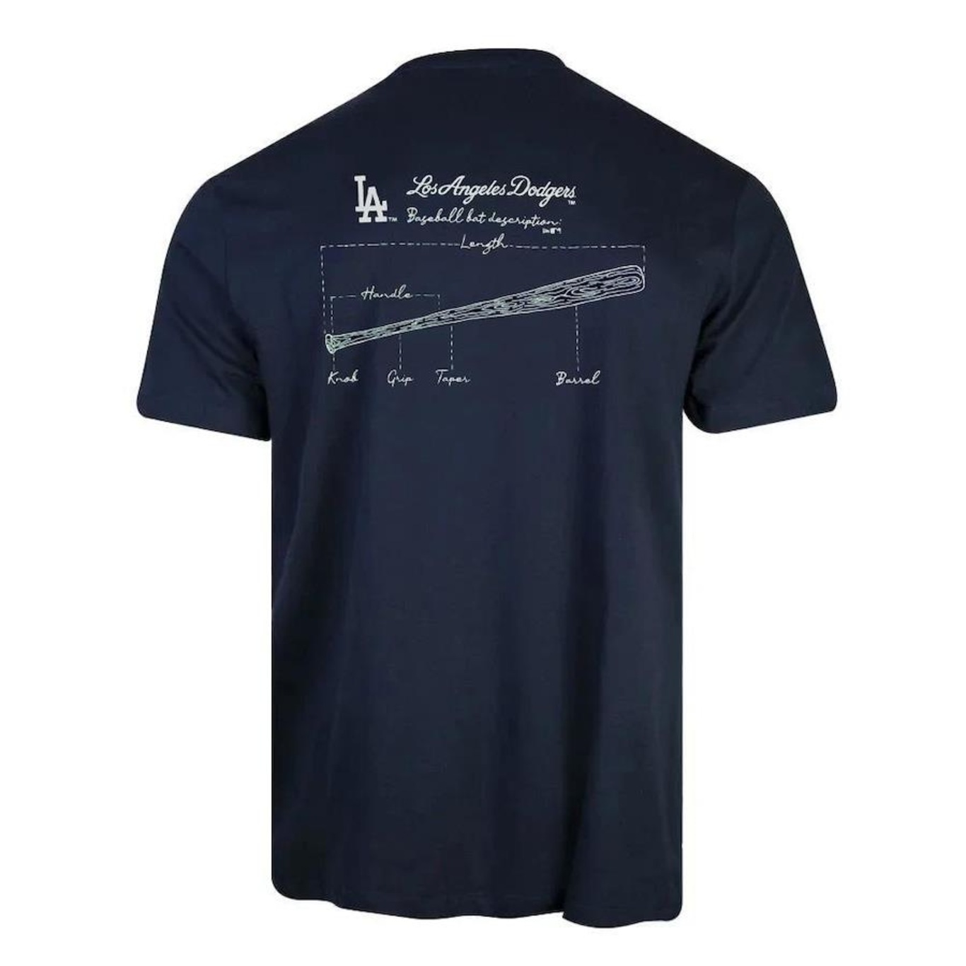 Camiseta New Era Los Angeles Dodgers Building - Masculina - Foto 2