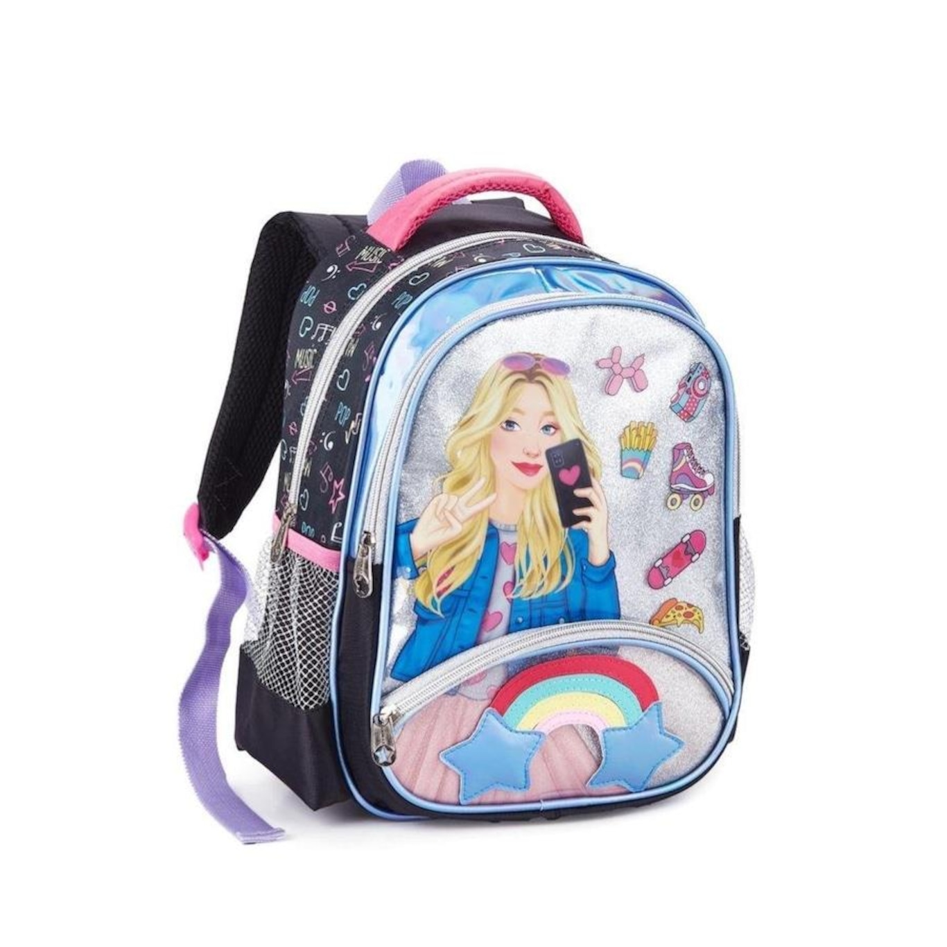 Mochila Boneca Fashion Denlex 1468 - Foto 1