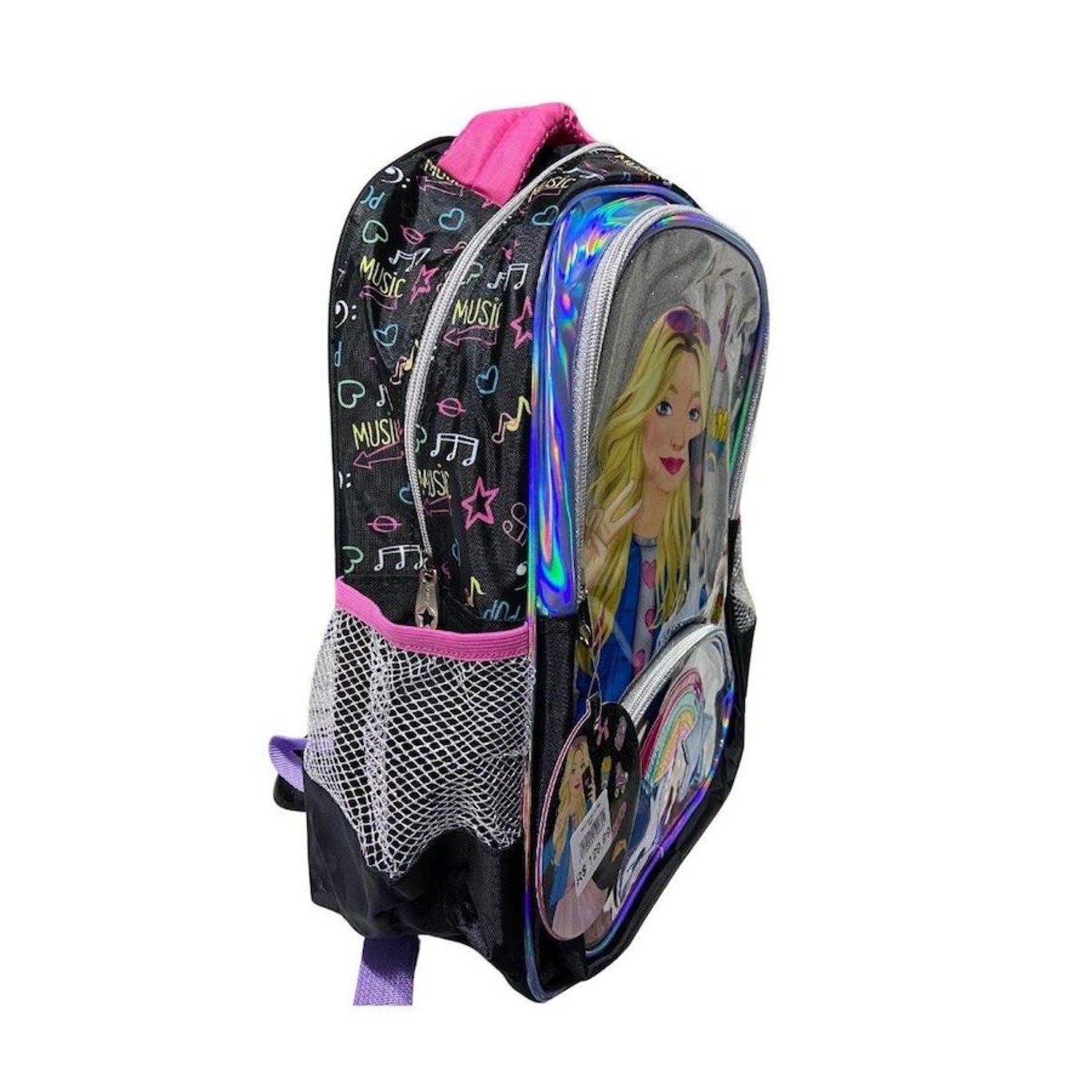 Mochila Boneca Fashion Denlex 1468 - Foto 2