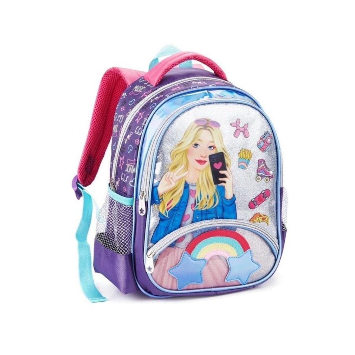 Mochila Boneca Fashion Denlex 1468 - Foto 1