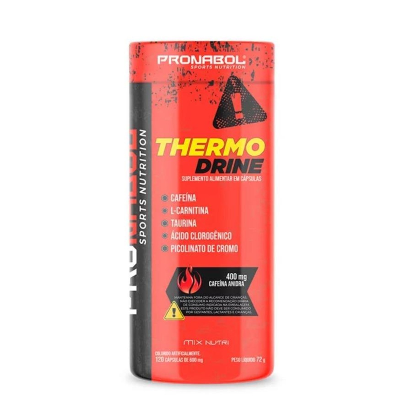 Pronabol Thermo Drine Sports Nutrition - 120 Cápsulas - Foto 1