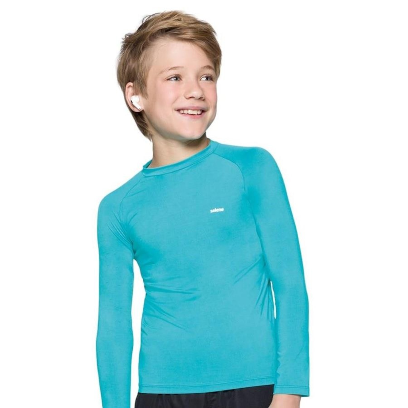 Camisa Térmica Selene Proteção Uv50+ - Infantil - Foto 1