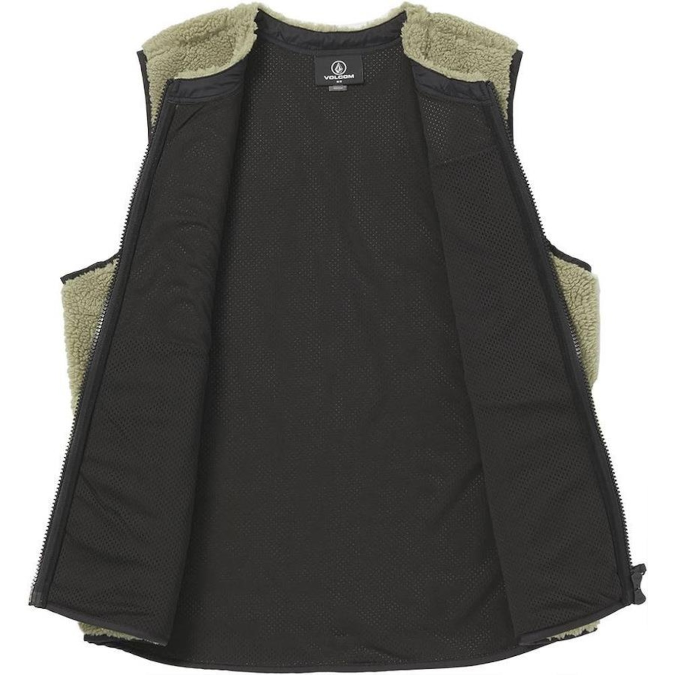 Jaqueta Volcom Colete Archstone Vest Thyme Green - Masculina - Foto 4