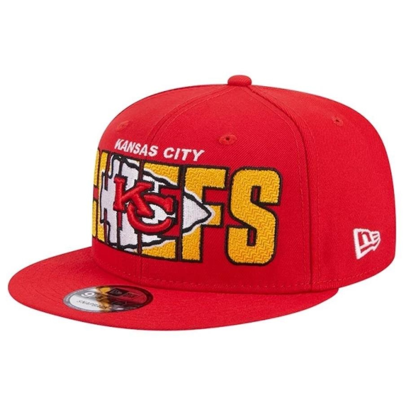 Boné Aba Reta New Era 950 Kansas City Chiefs Nfl Draft 2023 - Snapback - Adulto - Foto 1