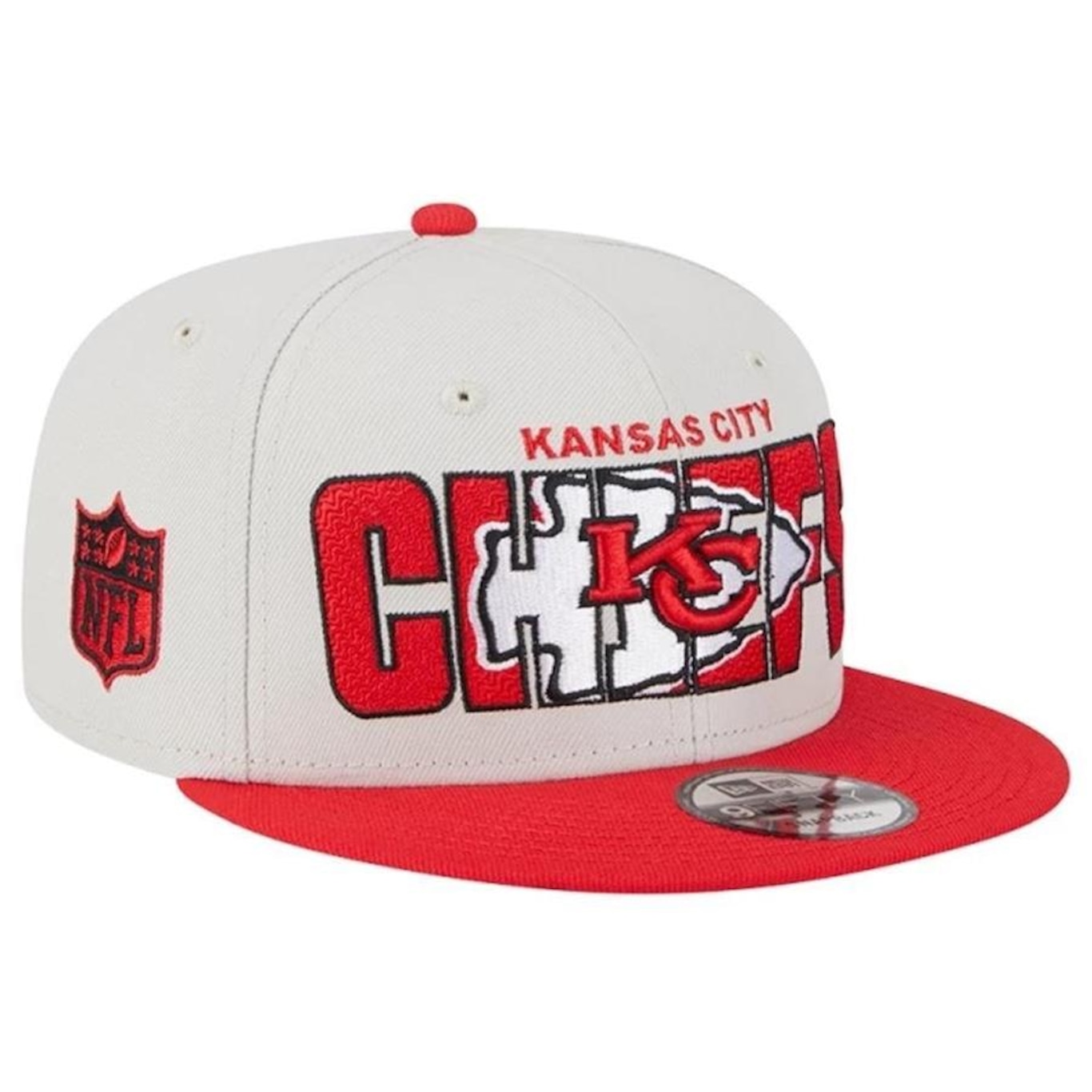 Boné Aba Reta New Era 950 Kansas City Chiefs Nfl Draft 2023 - Snapback - Adulto - Foto 4