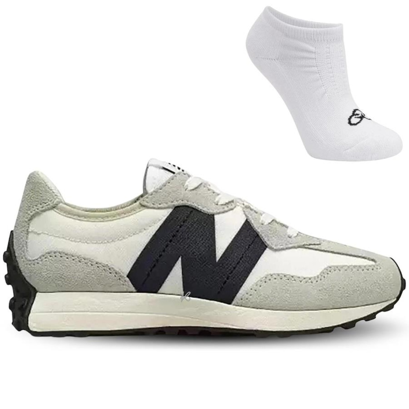 Tênis New Balance 327V1 + Meia - Feminino - Foto 1