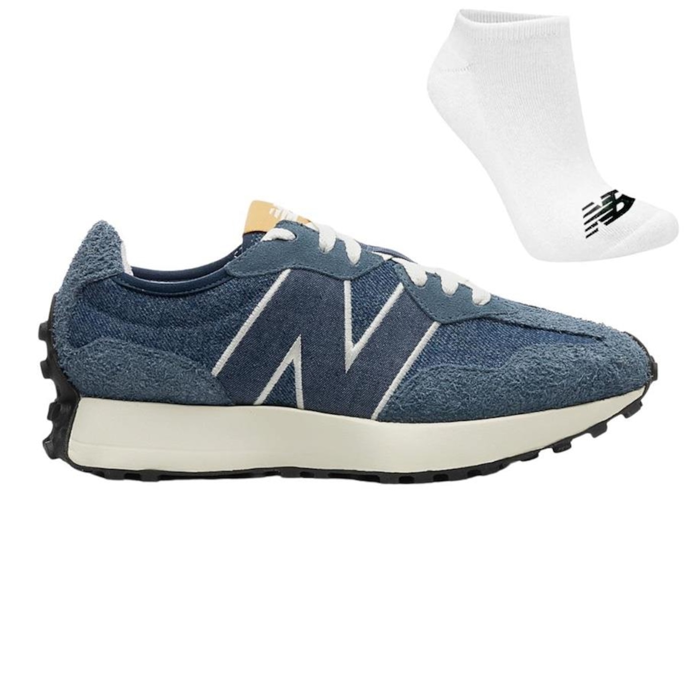 Tênis New Balance 327V1 + Meia - Feminino - Foto 1