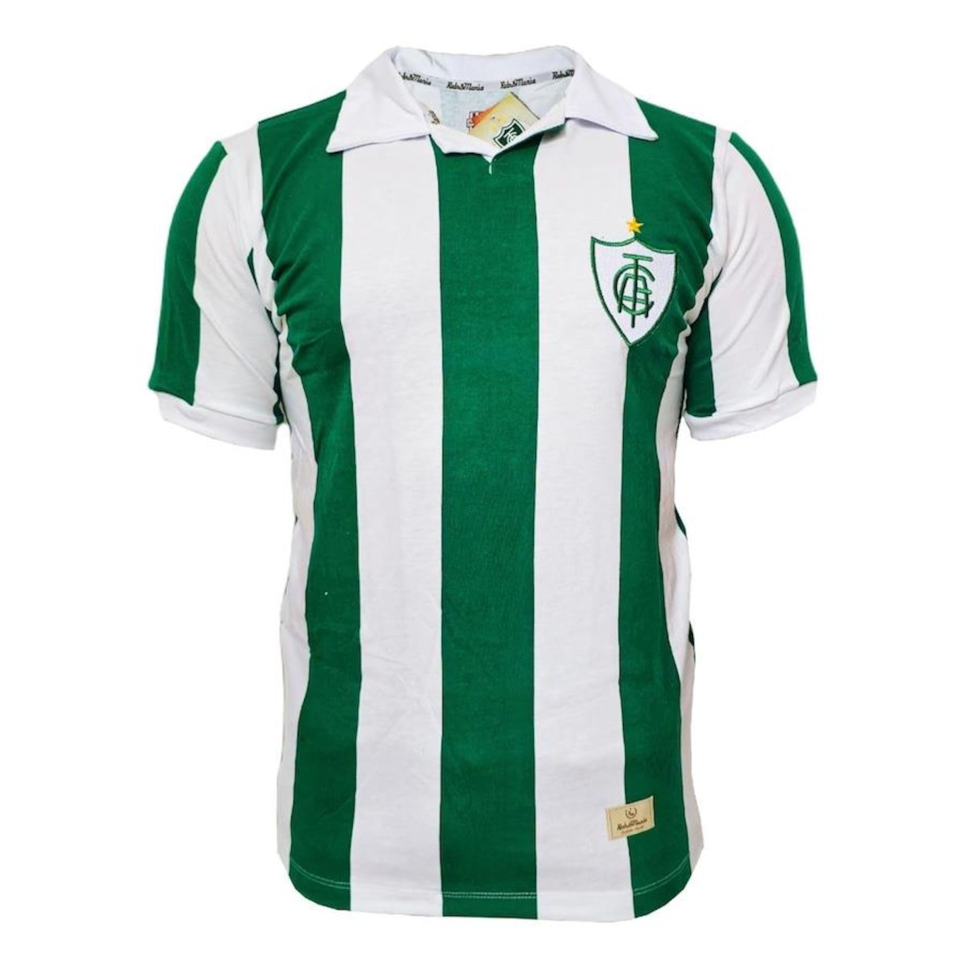 Camisa América Mineiro Retrô Polo 1997 Retrômania - Masculina - Foto 1