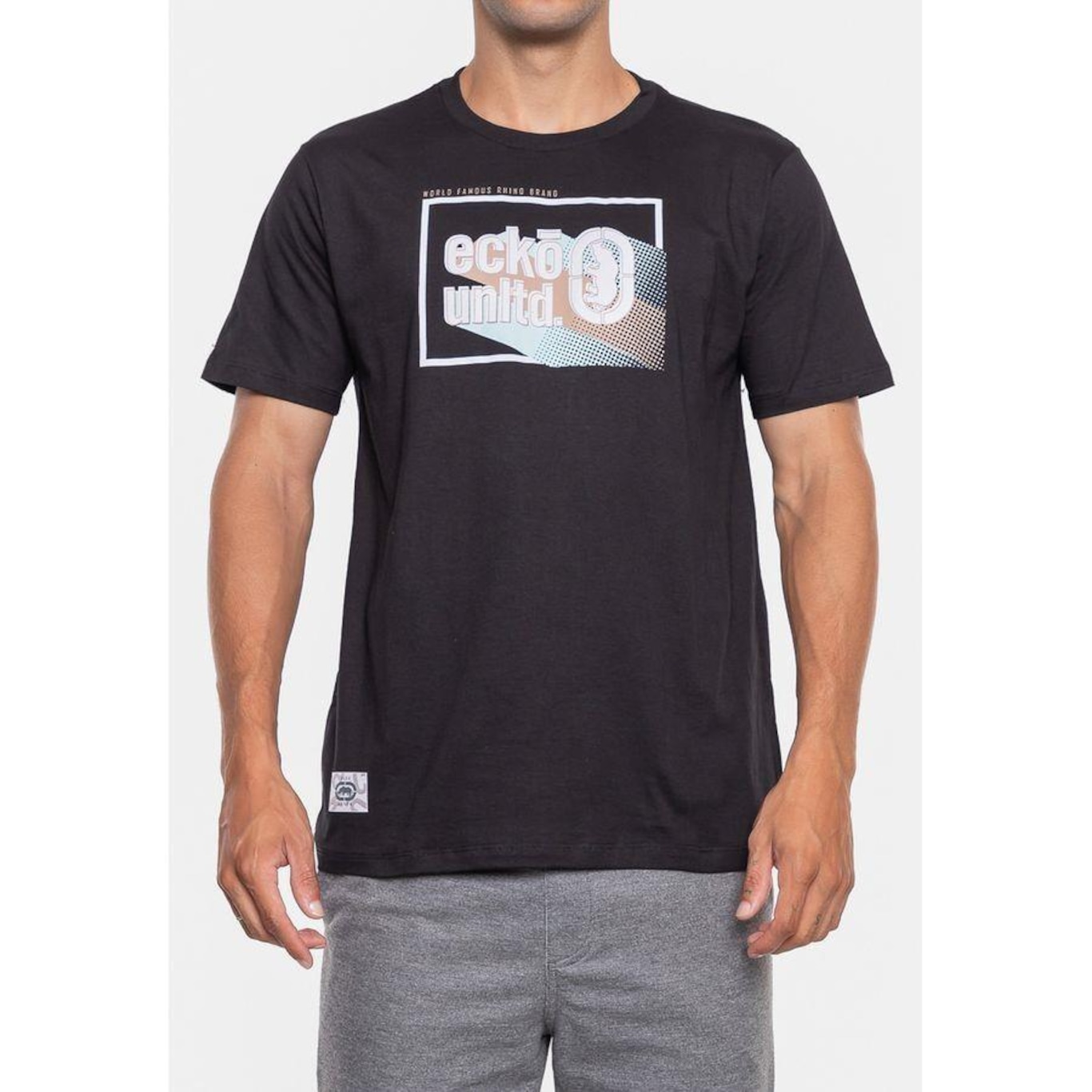 Camiseta Ecko 3D Brand - Masculina - Foto 2