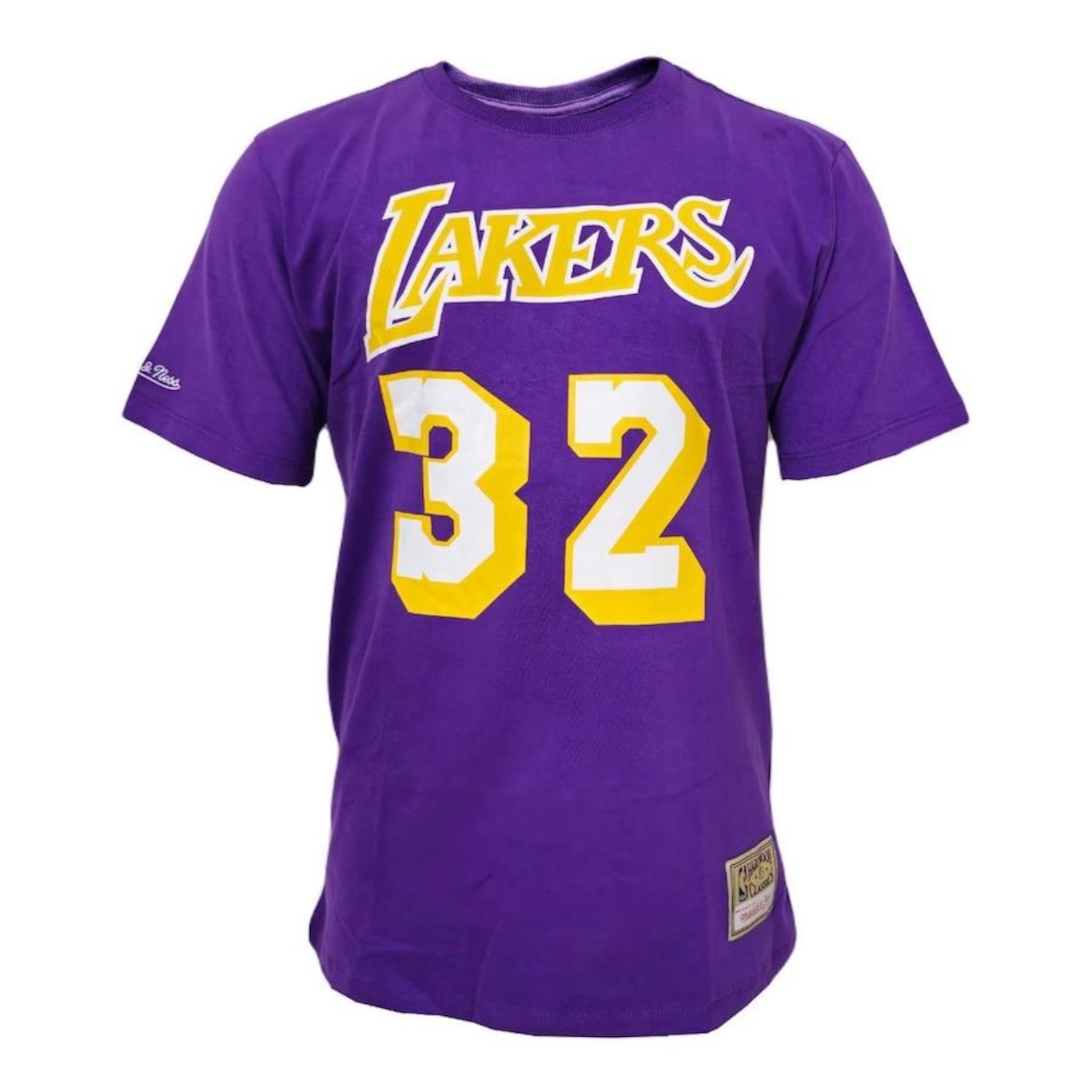 Camiseta NBA Lakers Magic Johnson Mitchell & Ness - Masculina - Foto 1